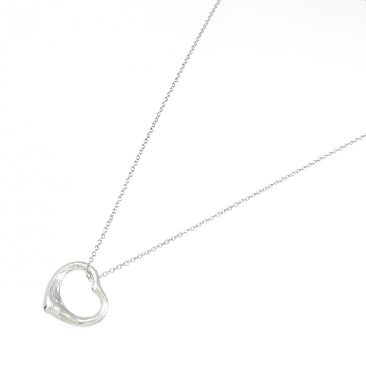 Tiffany & Co. Tiffany & Co. Tiffany Open Heart 925 Silver Necklace Metal Necklace 60020476 DUTY FREE for USA Size ONE SIZE - 2 Thumbnail