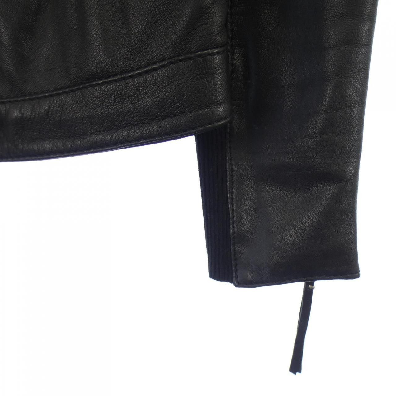 Other Other NORMALUISA Leather Jacket Leather Outerwear DUTY FREE for USA Size ONE SIZE - 6 Thumbnail