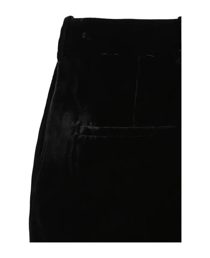 Saint Laurent Paris carrot-fit pants in silk velvet Size US 30 / EU 46 - 3 Thumbnail