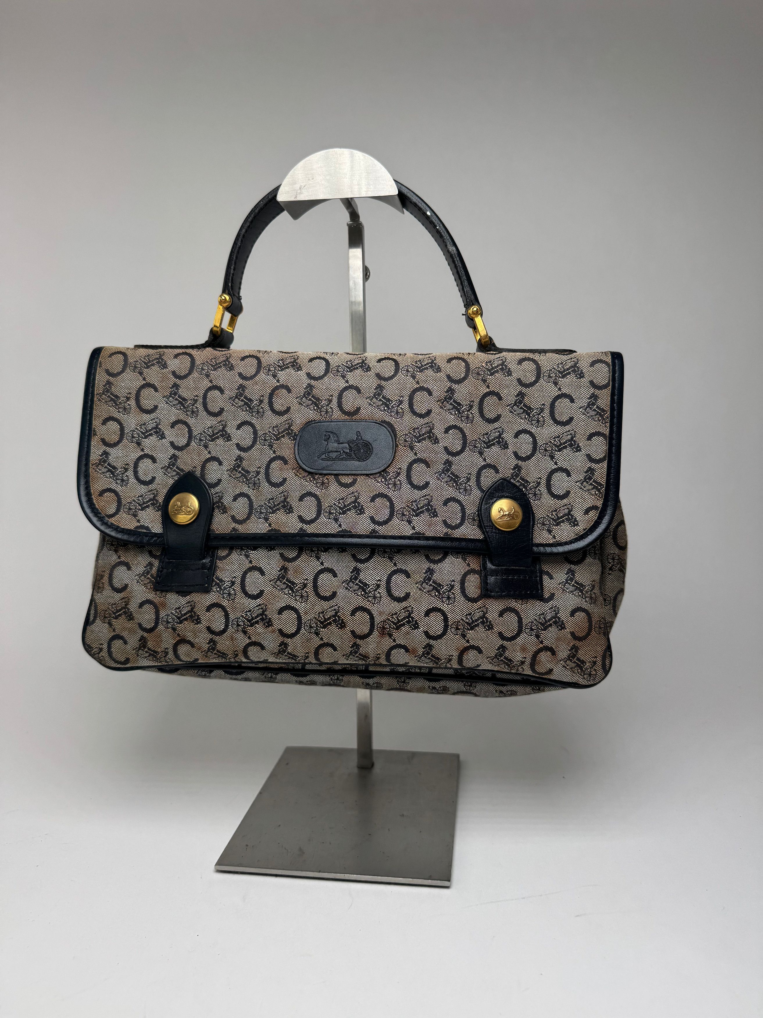 Celine Vintage Paris Monogram Bag Size ONE SIZE - 5 Thumbnail