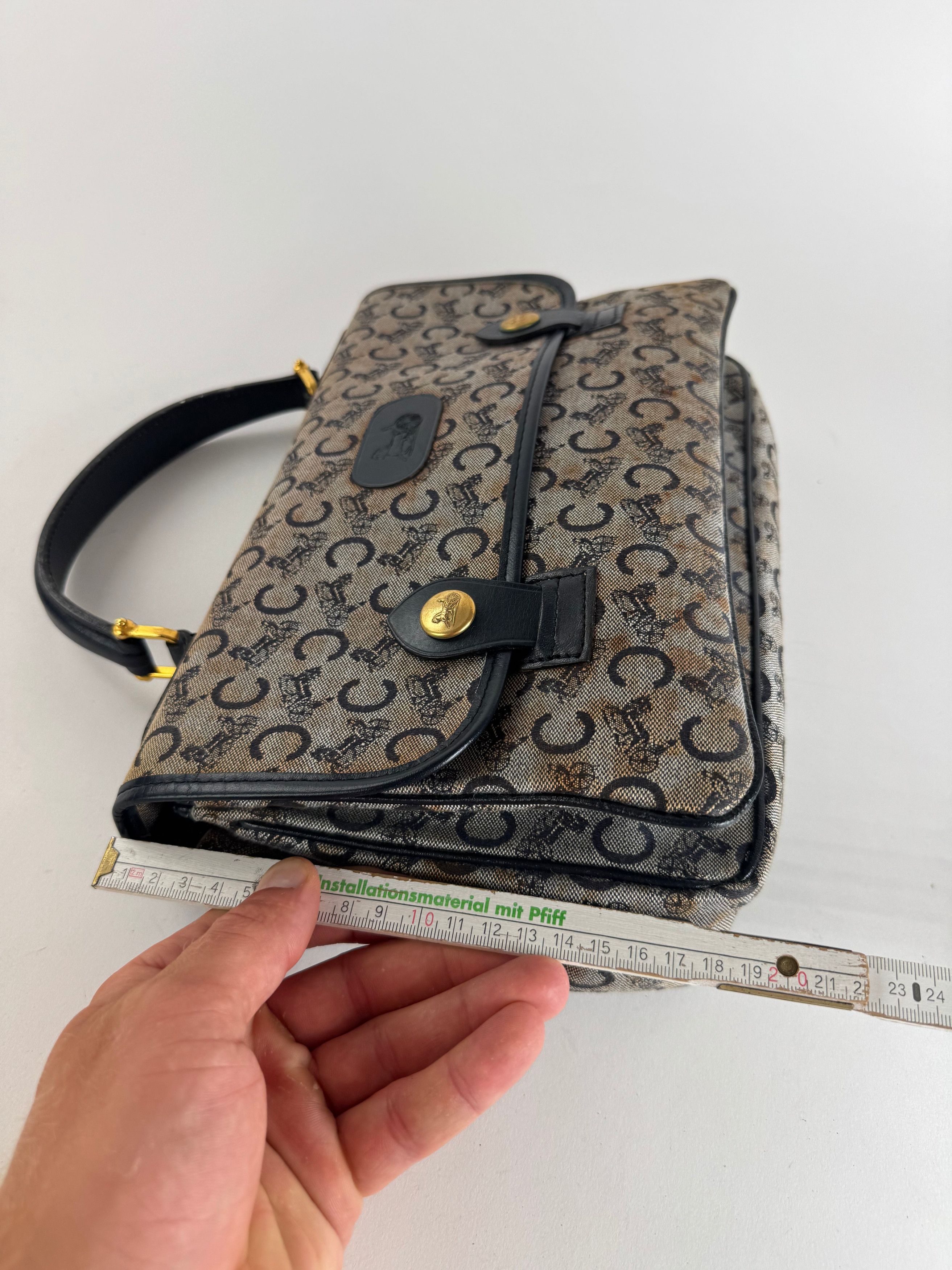 Celine Vintage Paris Monogram Bag Size ONE SIZE - 14 Thumbnail