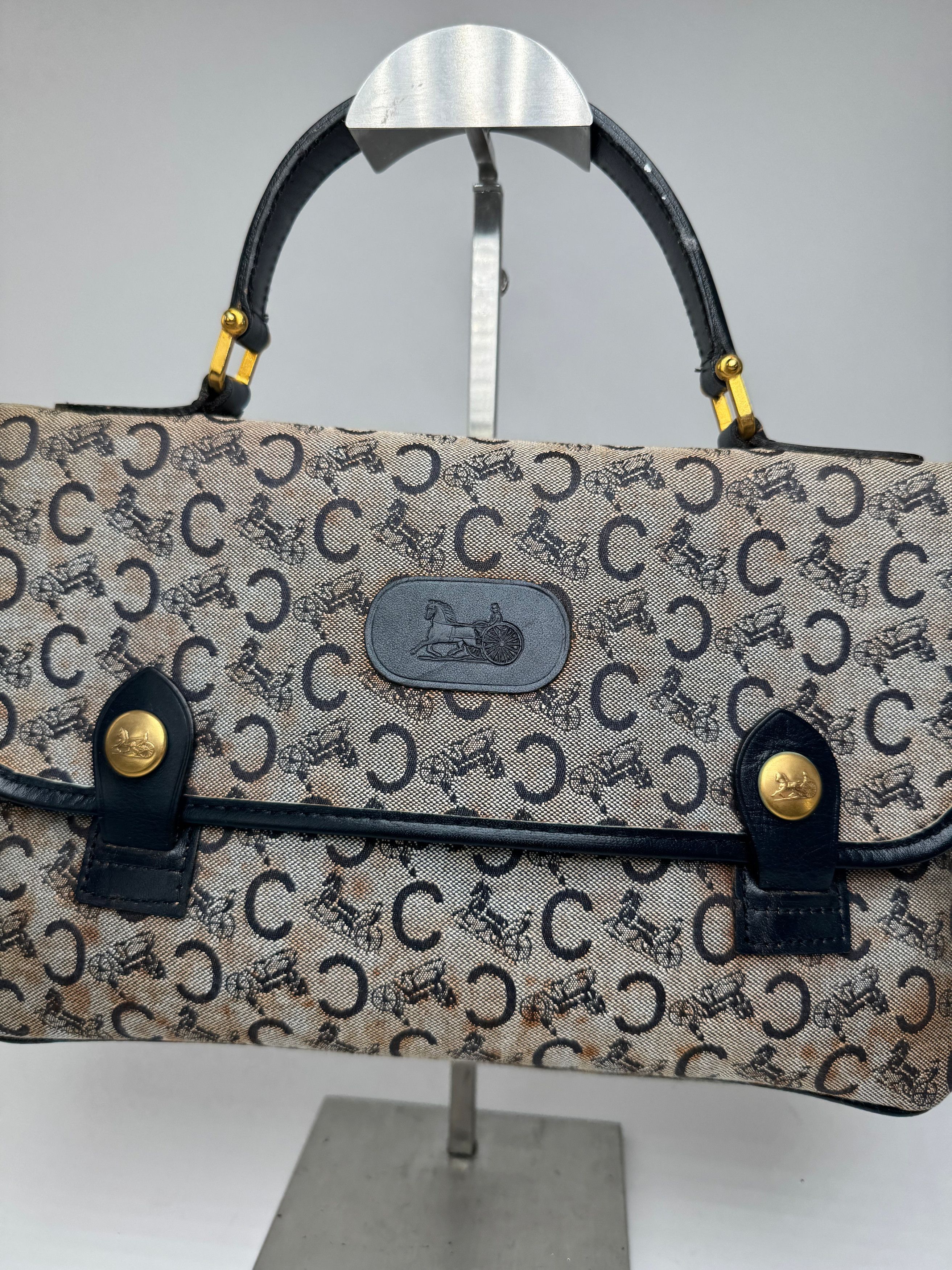 Celine Vintage Paris Monogram Bag Size ONE SIZE - 7 Thumbnail