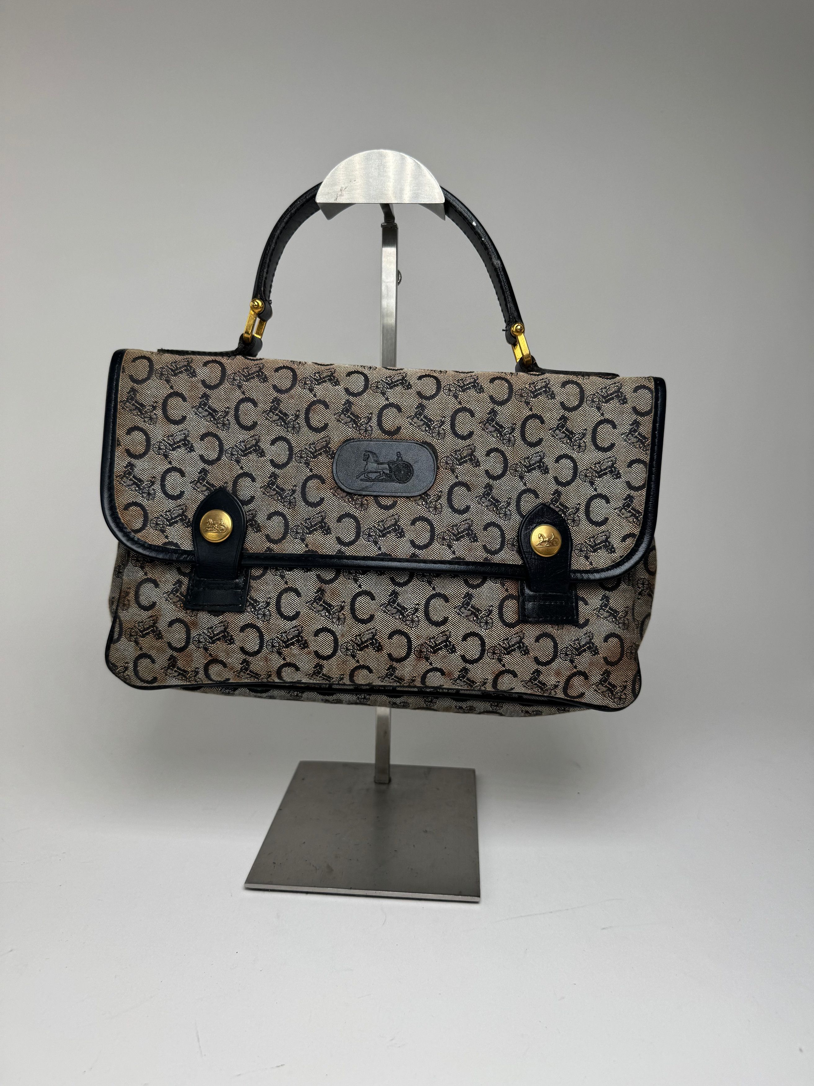 Celine Vintage Paris Monogram Bag Size ONE SIZE - 11 Thumbnail