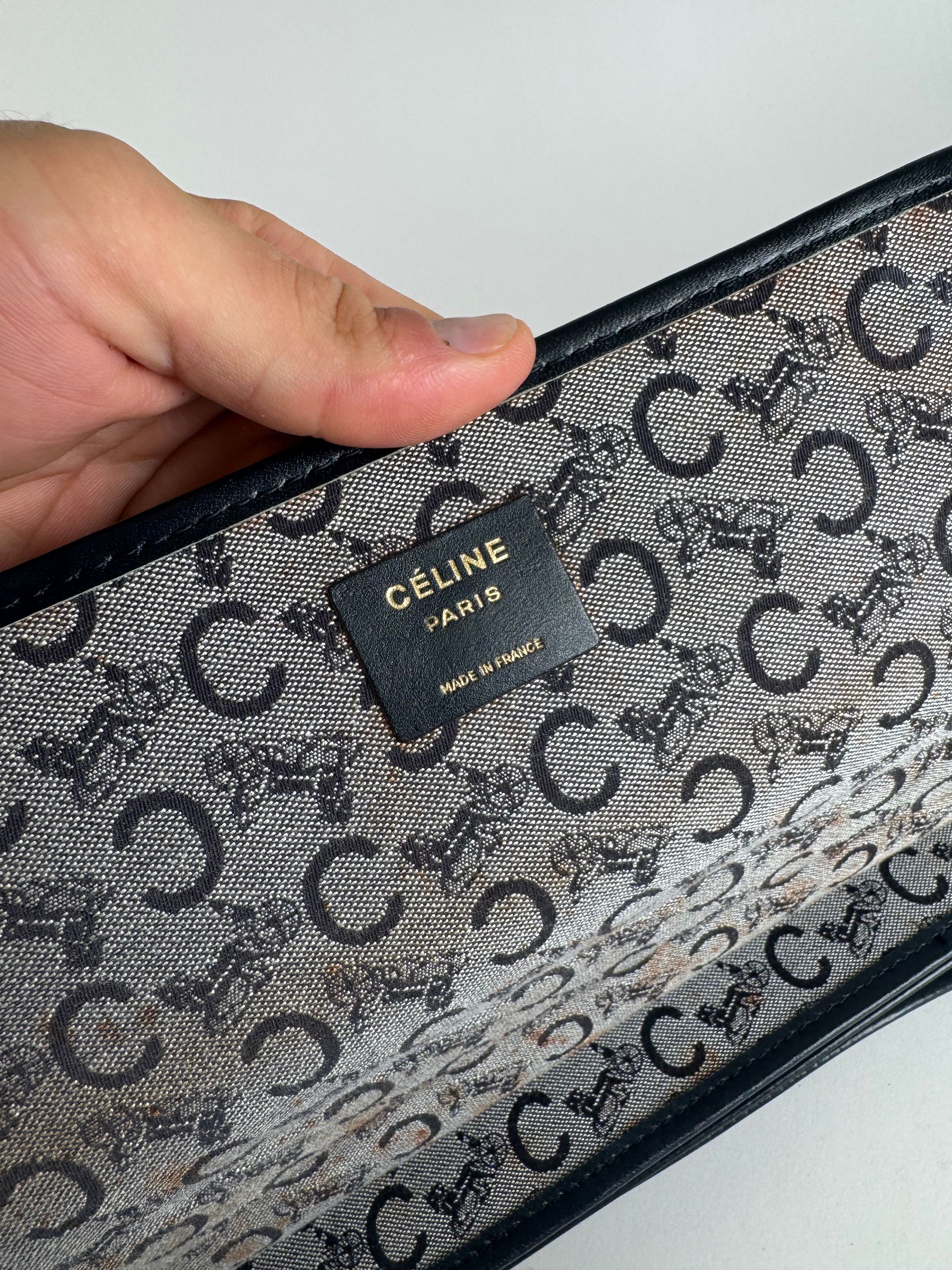 Celine Vintage Paris Monogram Bag Size ONE SIZE - 4 Thumbnail