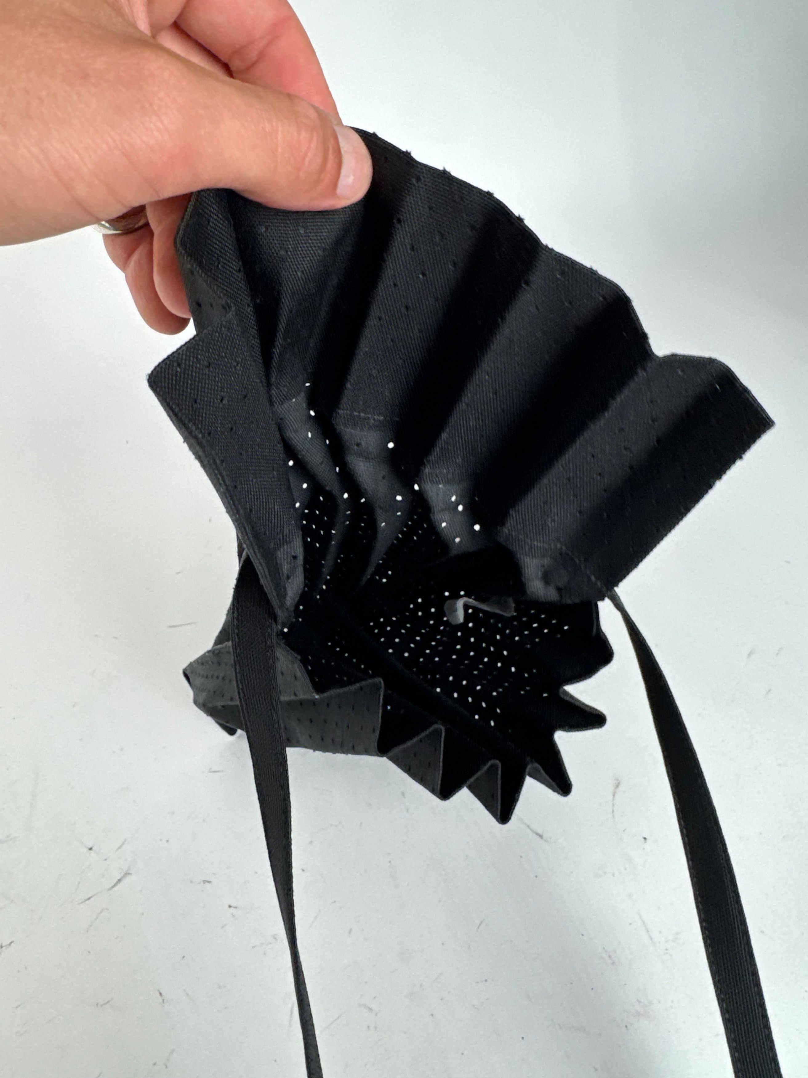 Other Vintage Issey Miyake Plissee Bag Black Size ONE SIZE - 2 Thumbnail