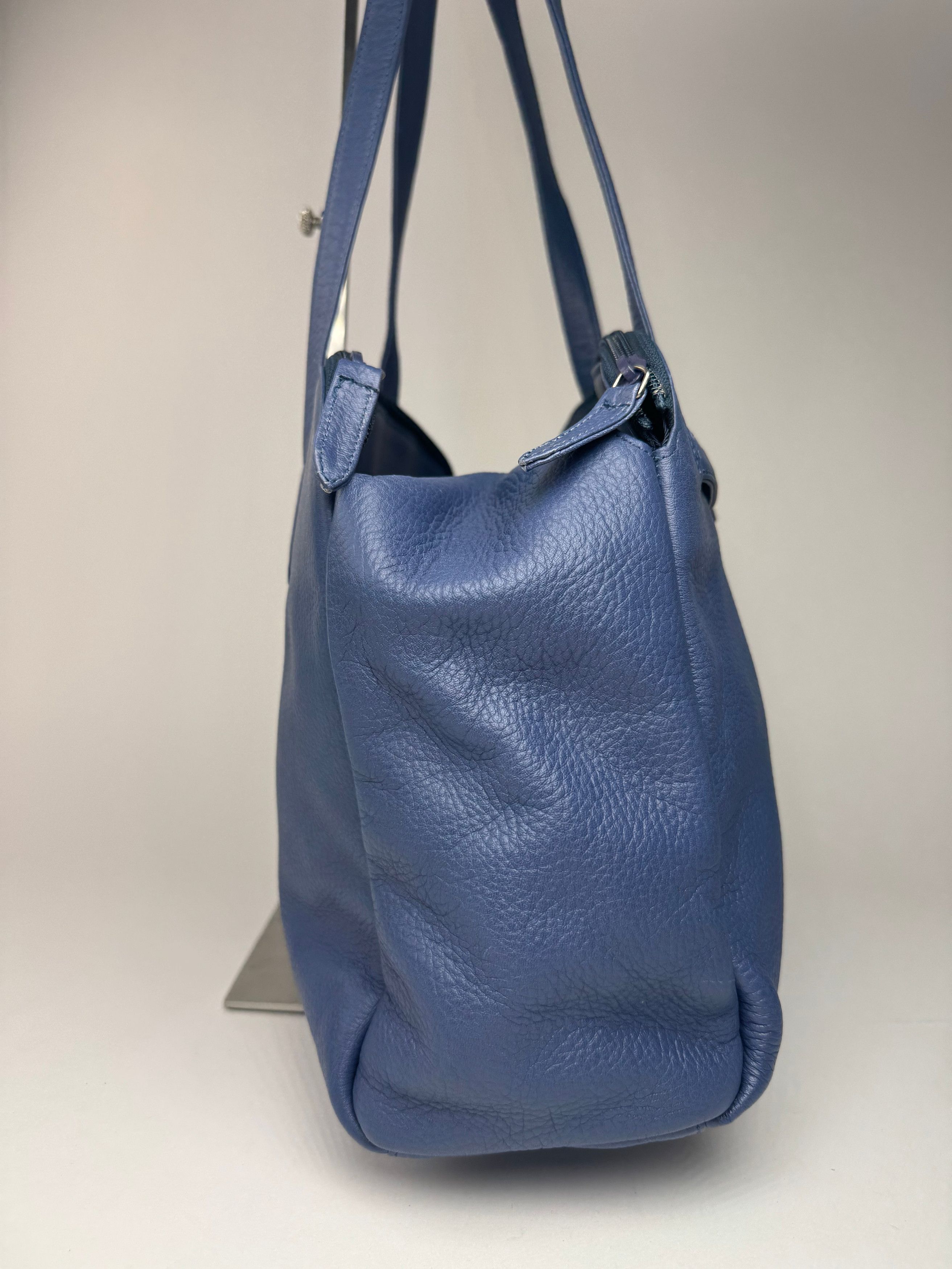 Courreges Vintage Leather bag blue Size ONE SIZE - 12 Thumbnail