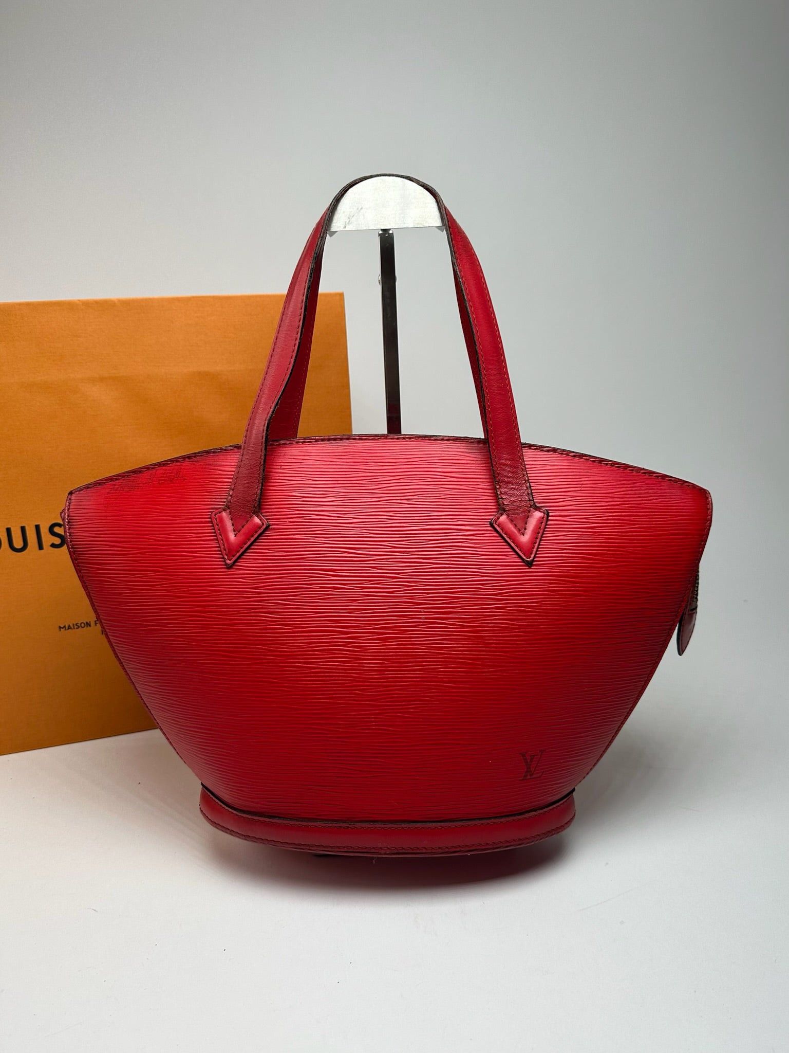 Louis Vuitton Vintage Saint Jacques EPI Leather bag red Size ONE SIZE - 2 Thumbnail