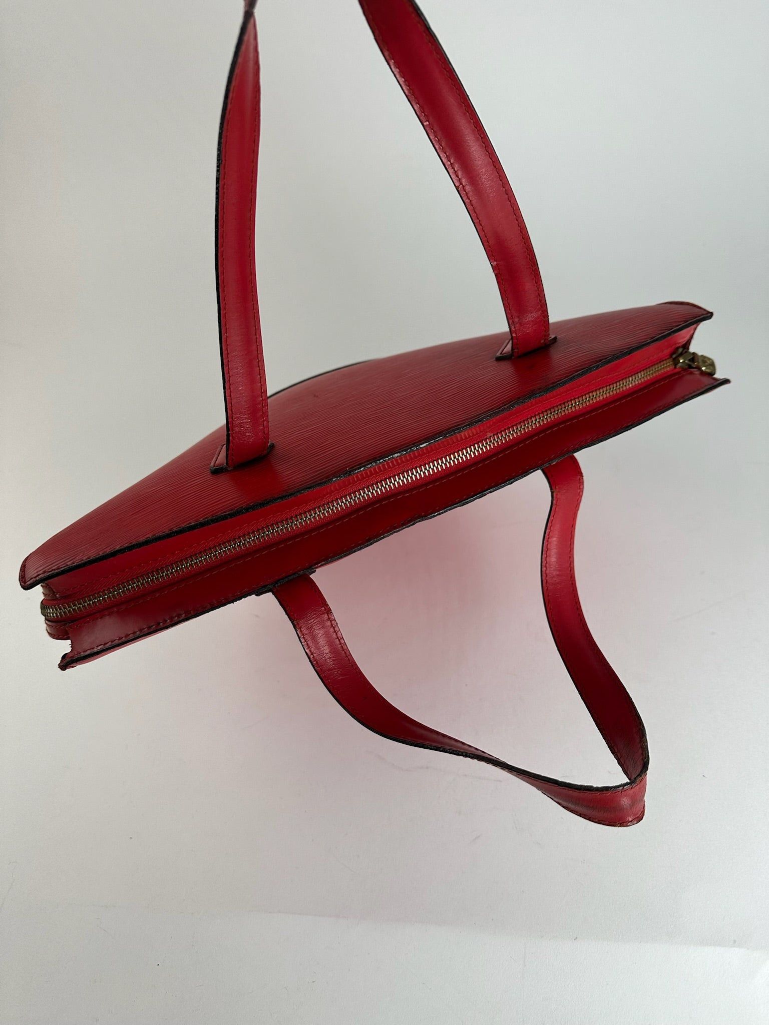 Louis Vuitton Vintage Saint Jacques EPI Leather bag red Size ONE SIZE - 12 Thumbnail