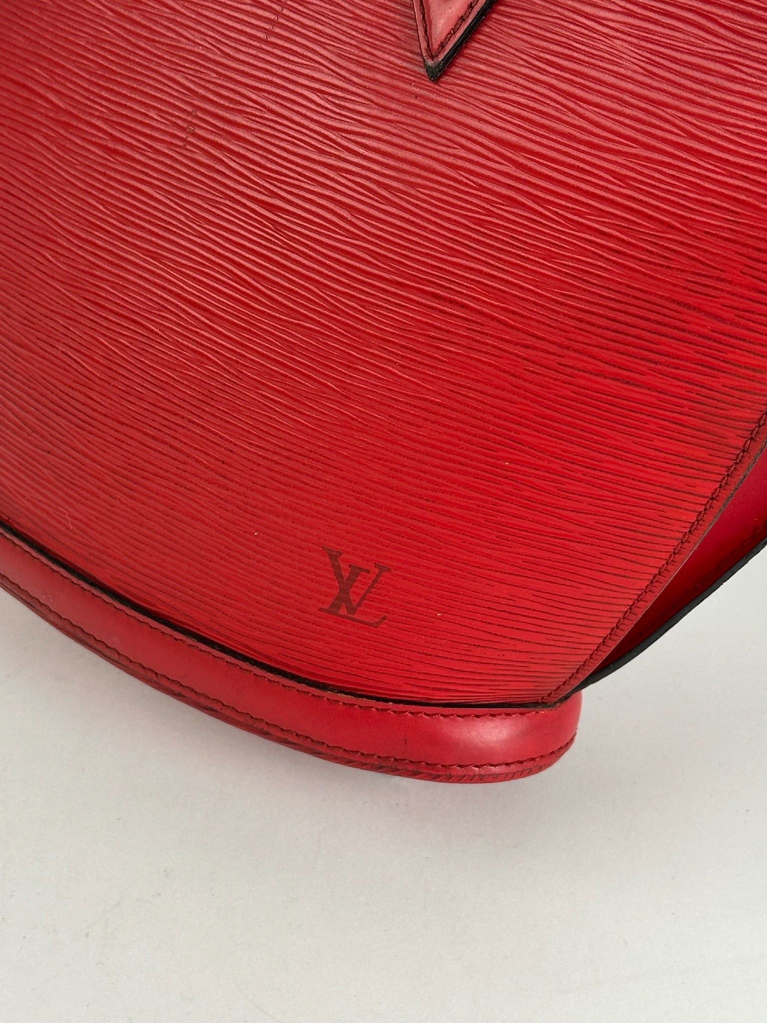 Louis Vuitton Vintage Saint Jacques EPI Leather bag red Size ONE SIZE - 13 Thumbnail