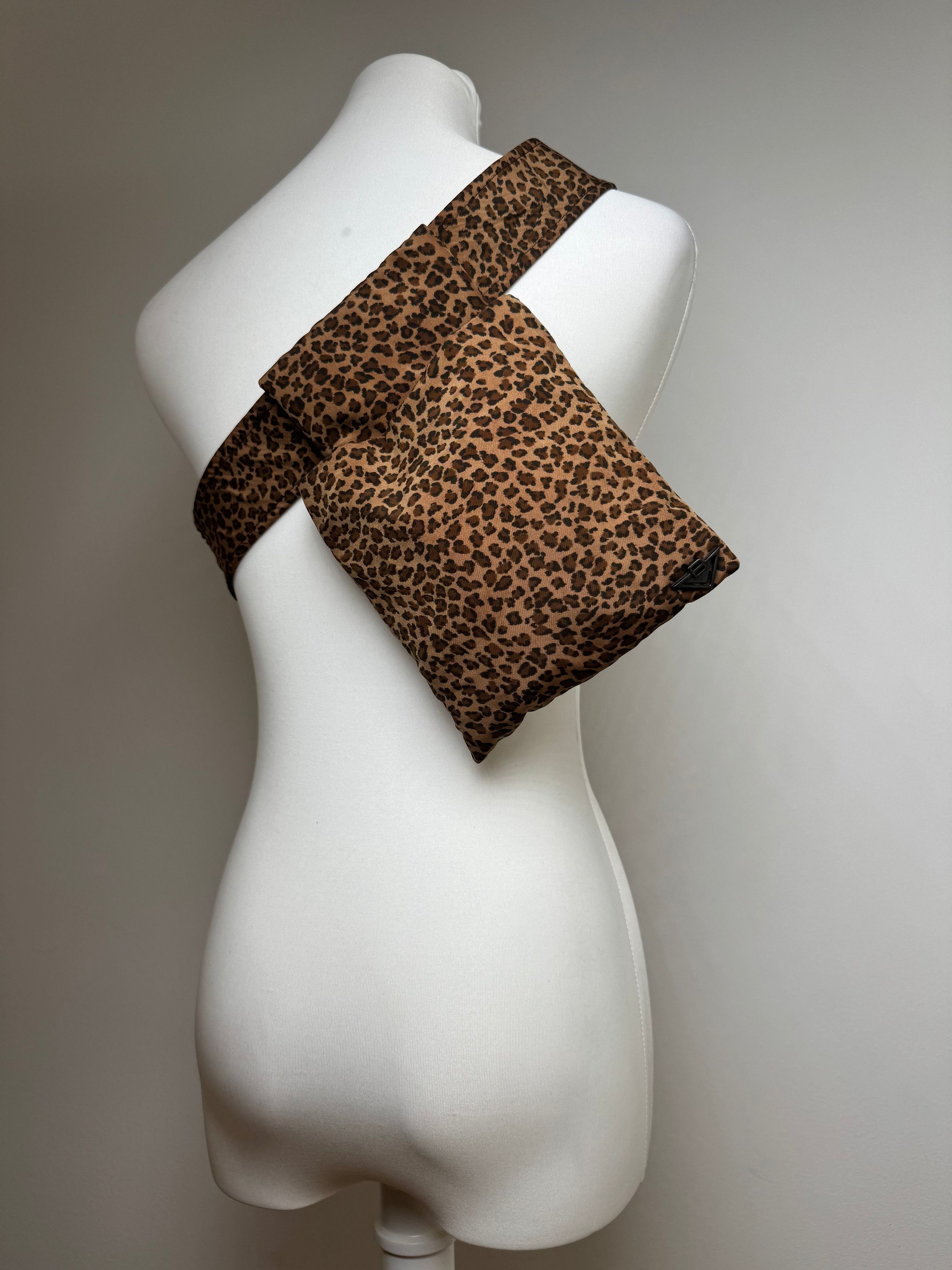 Bottega Veneta Vintage Leopard Bum Bag Brown Size ONE SIZE - 5 Thumbnail