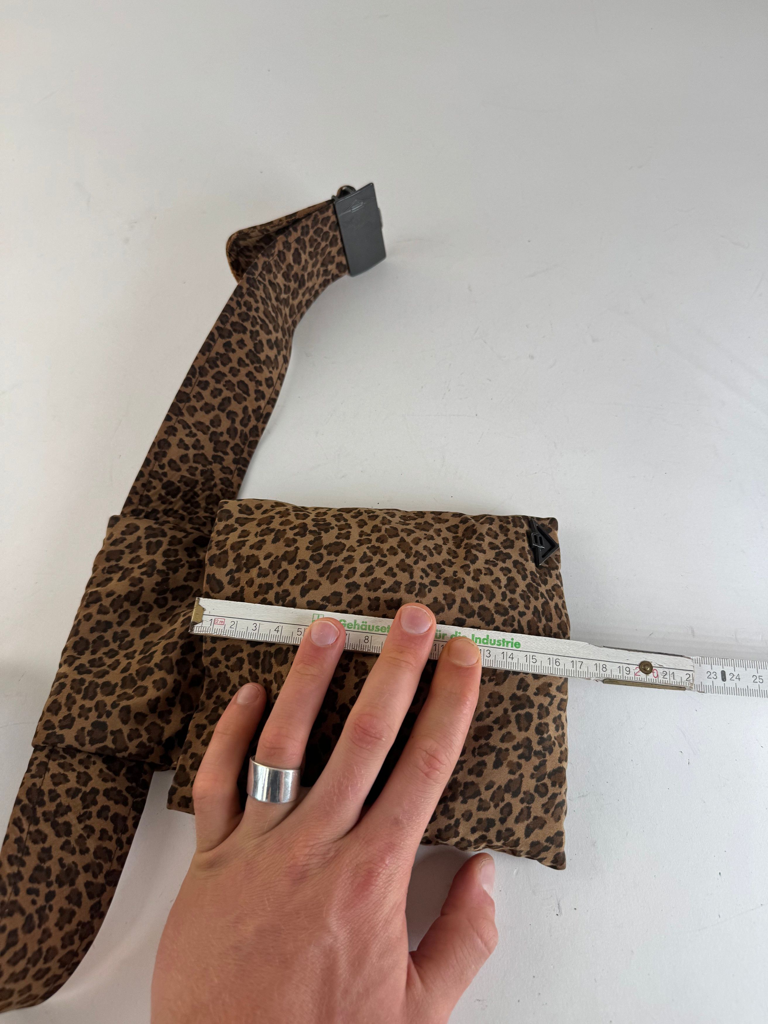 Bottega Veneta Vintage Leopard Bum Bag Brown Size ONE SIZE - 7 Thumbnail