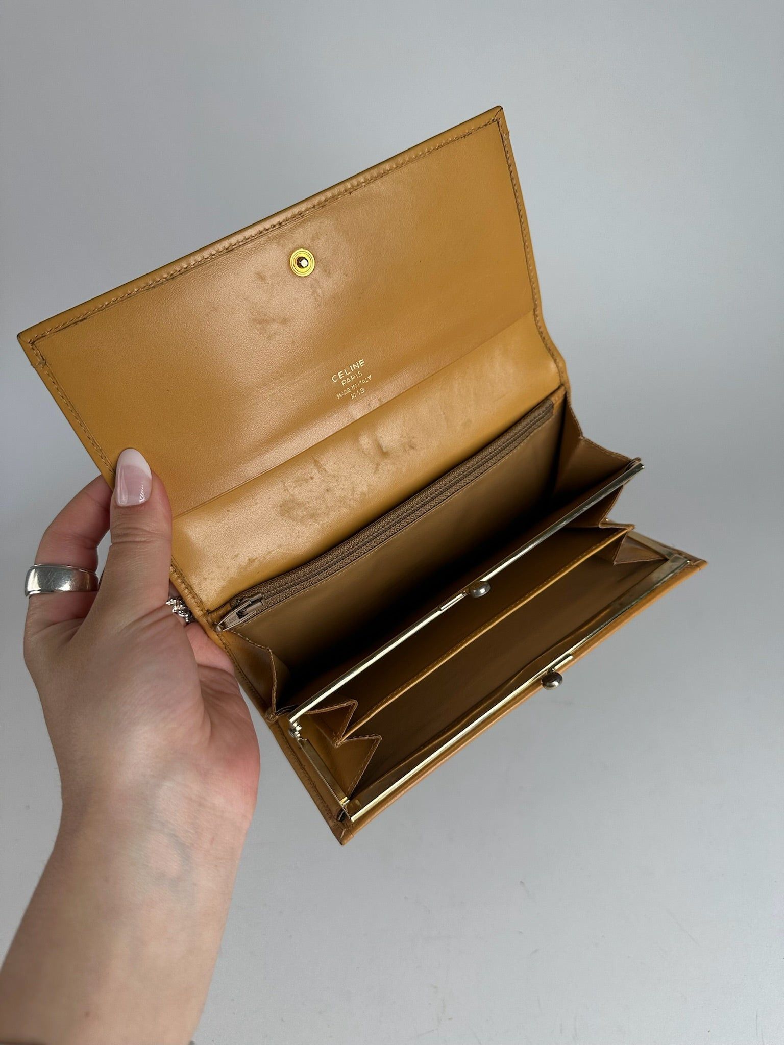 Celine Vintage Paris monogram Leather Wallet Size ONE SIZE - 6 Thumbnail