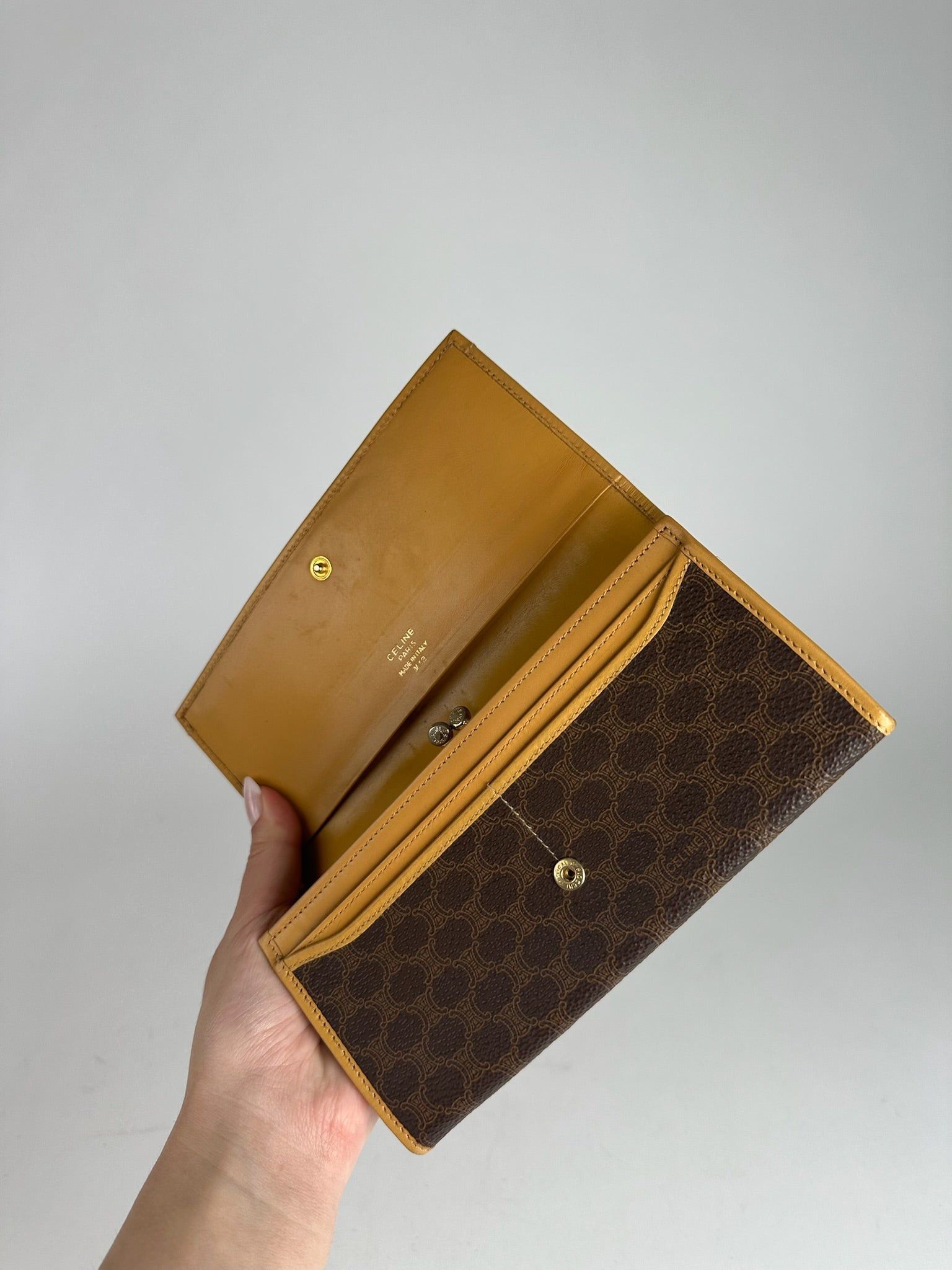 Celine Vintage Paris monogram Leather Wallet Size ONE SIZE - 8 Thumbnail
