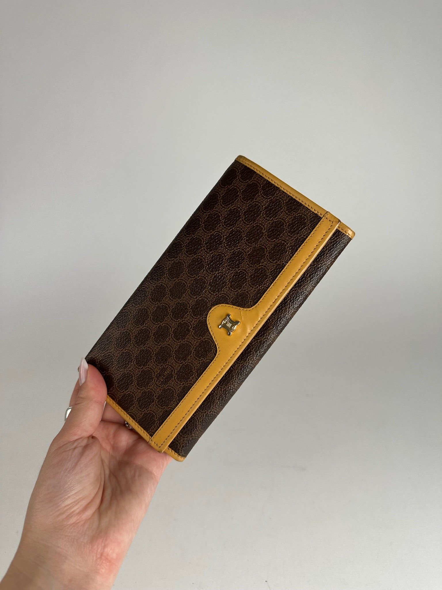 Celine Vintage Paris monogram Leather Wallet Size ONE SIZE - 9 Thumbnail