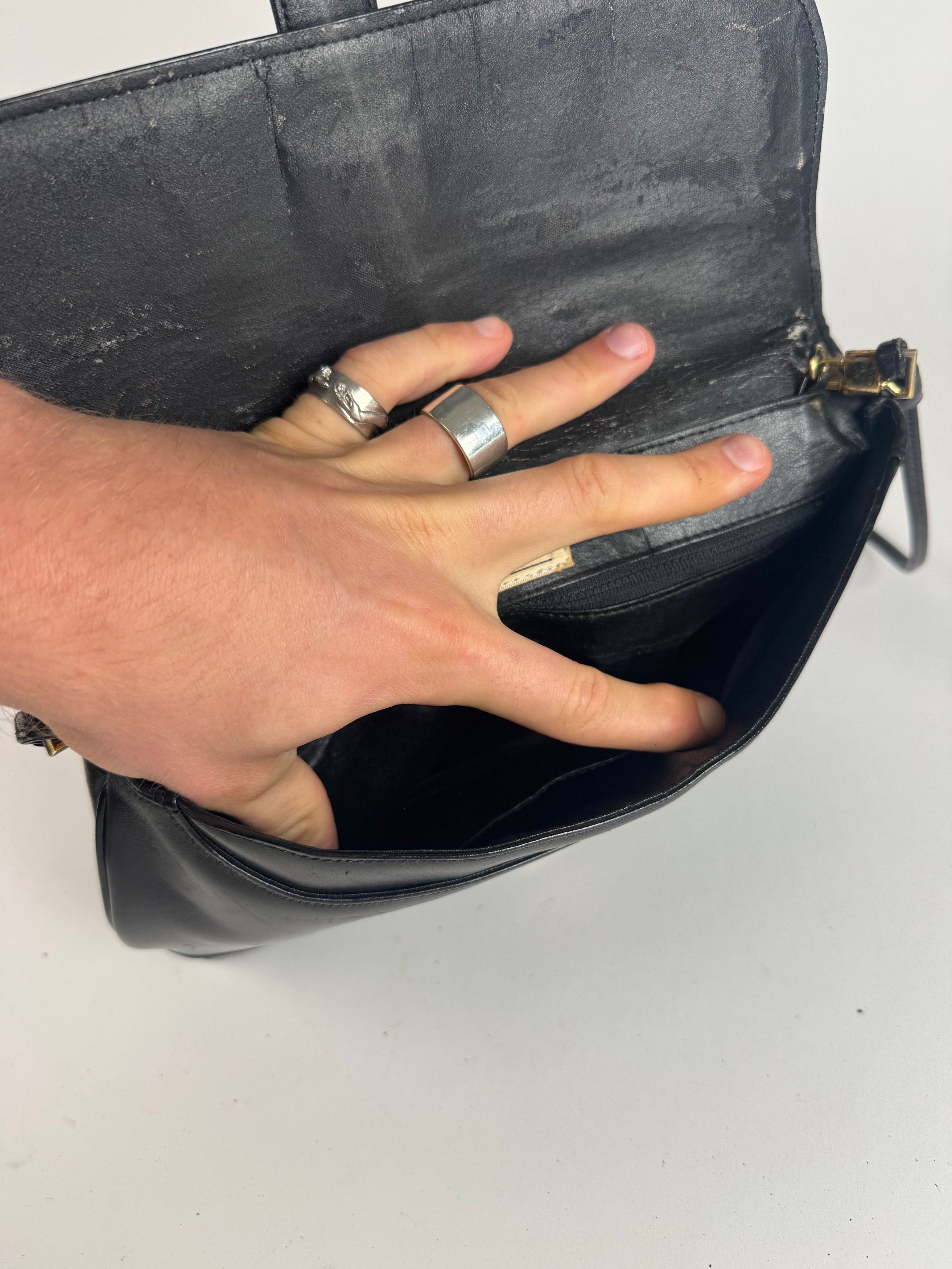 Givenchy Vintage 4G Patent leather bag black Size ONE SIZE - 14 Thumbnail