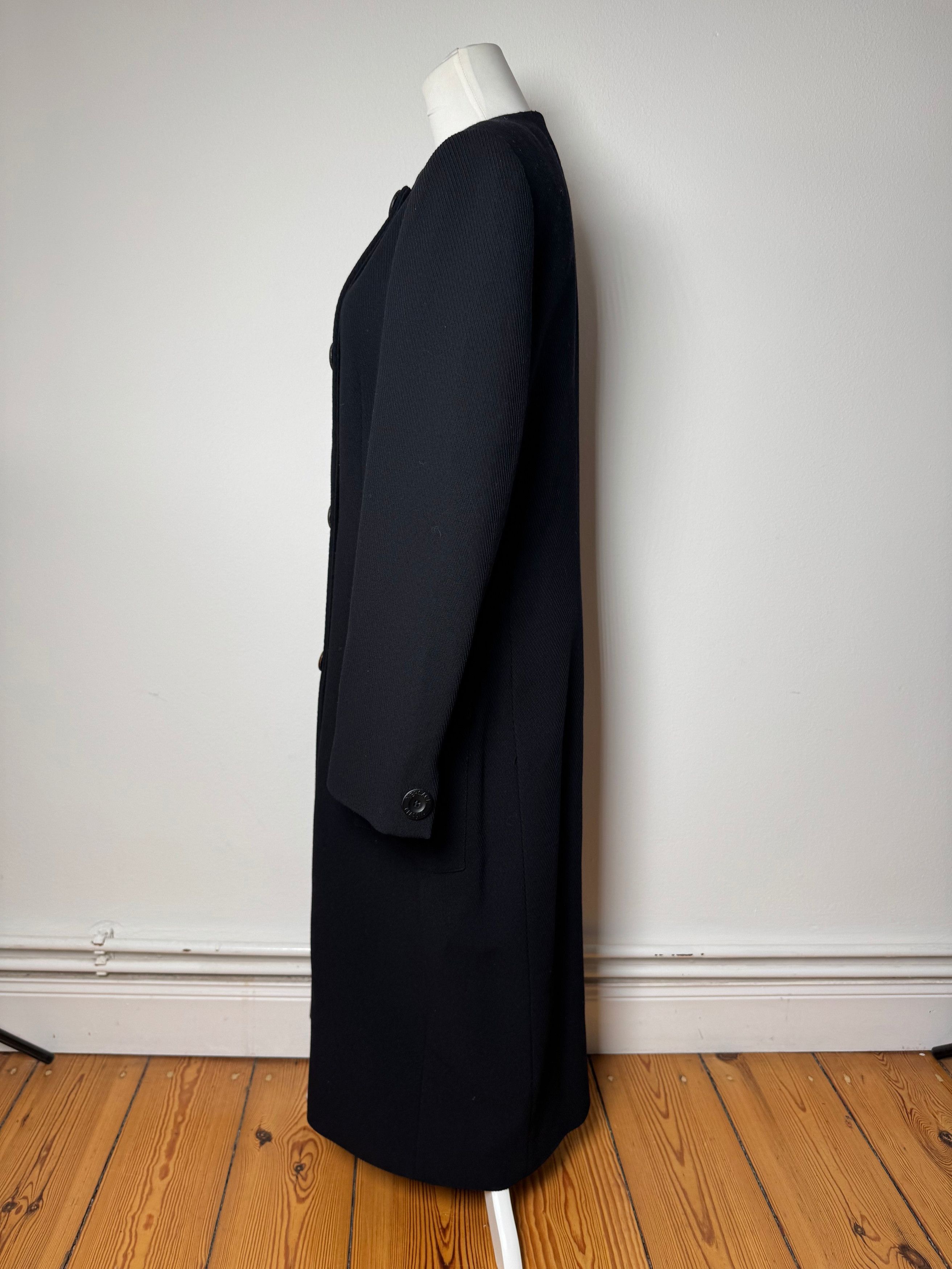 Versace Vintage Gianni Wool Trenchcoat L Size M / US 6-8 / IT 42-44 - 2 Thumbnail