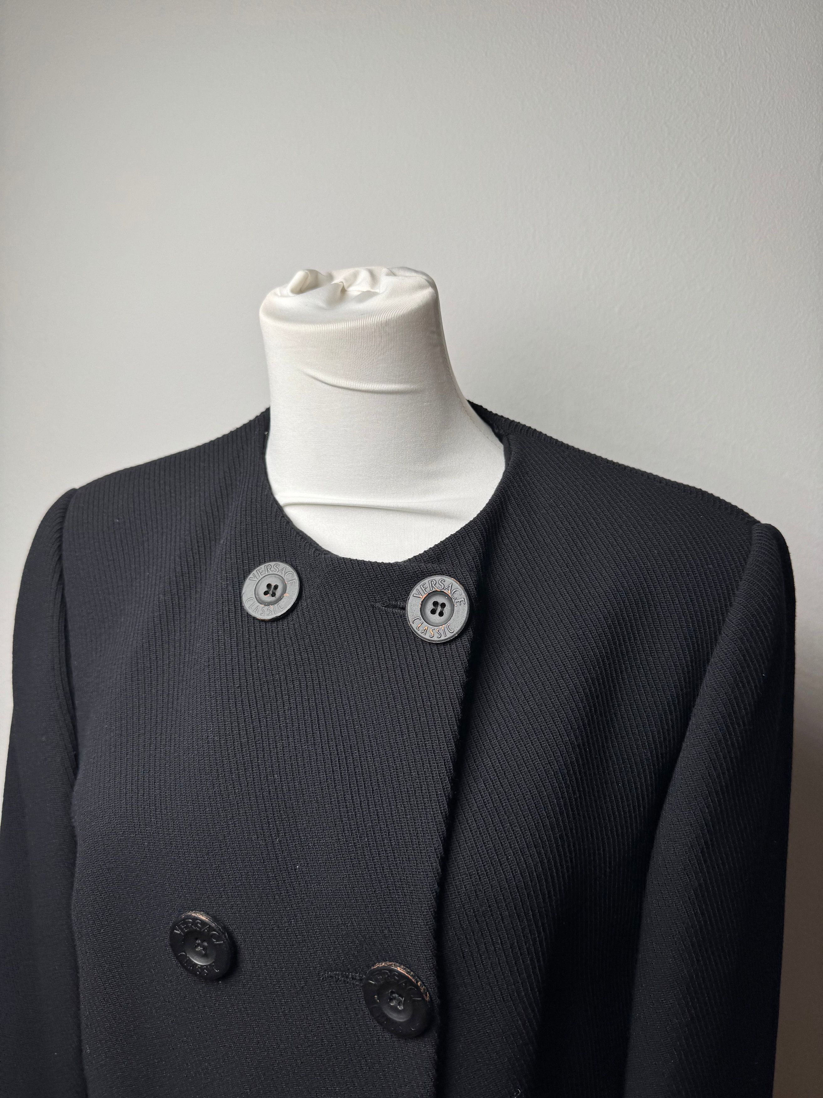 Versace Vintage Gianni Wool Trenchcoat L Size M / US 6-8 / IT 42-44 - 8 Thumbnail
