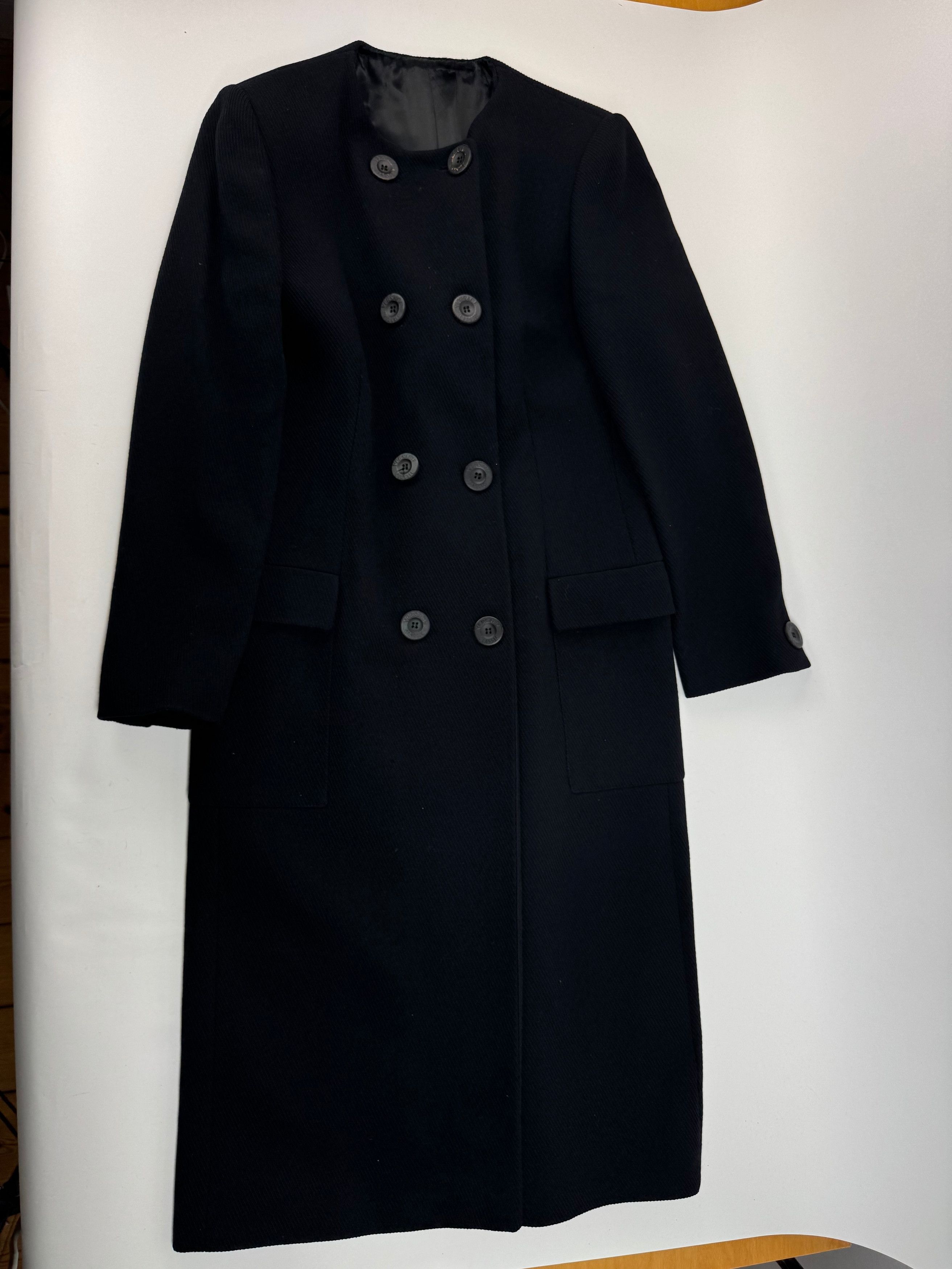 Versace Vintage Gianni Wool Trenchcoat L Size M / US 6-8 / IT 42-44 - 9 Thumbnail