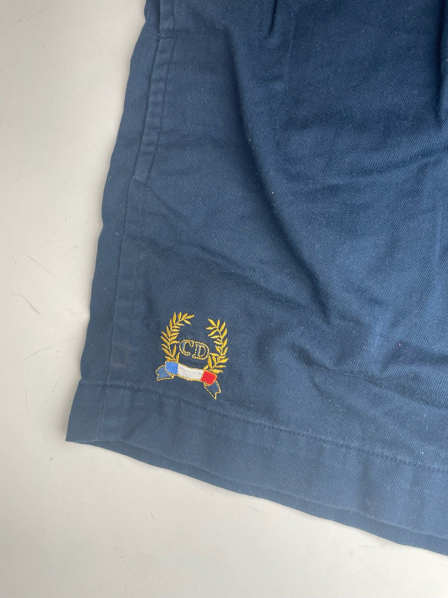 Dior Vintage Canvas Shorts navy 38/M Size ONE SIZE - 8 Thumbnail