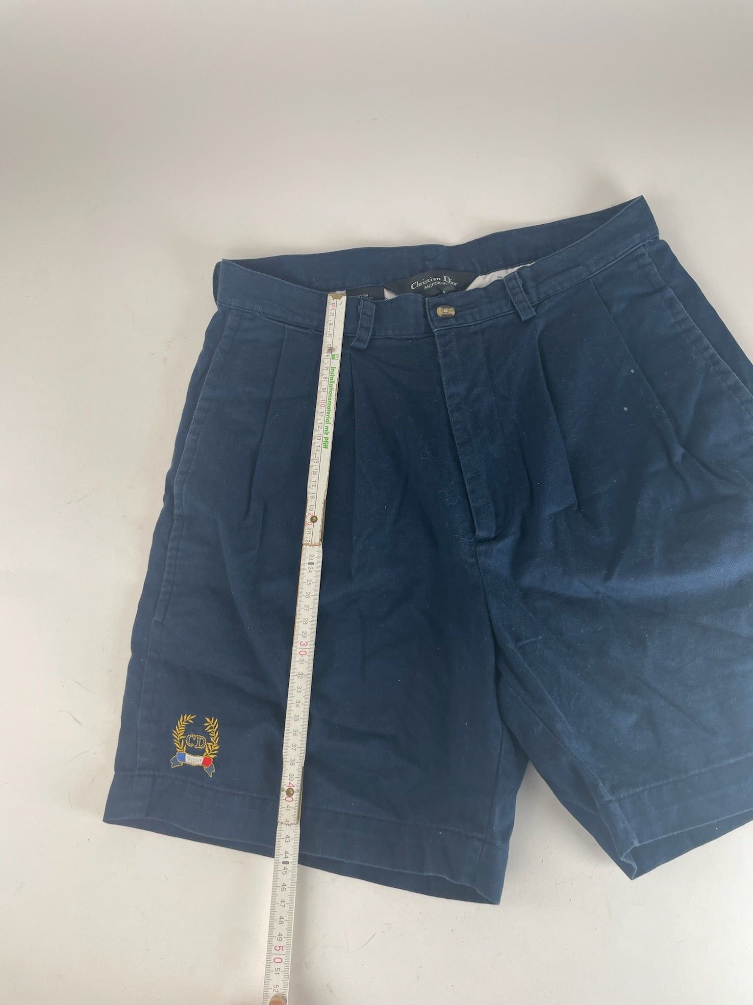 Dior Vintage Canvas Shorts navy 38/M Size ONE SIZE - 12 Thumbnail