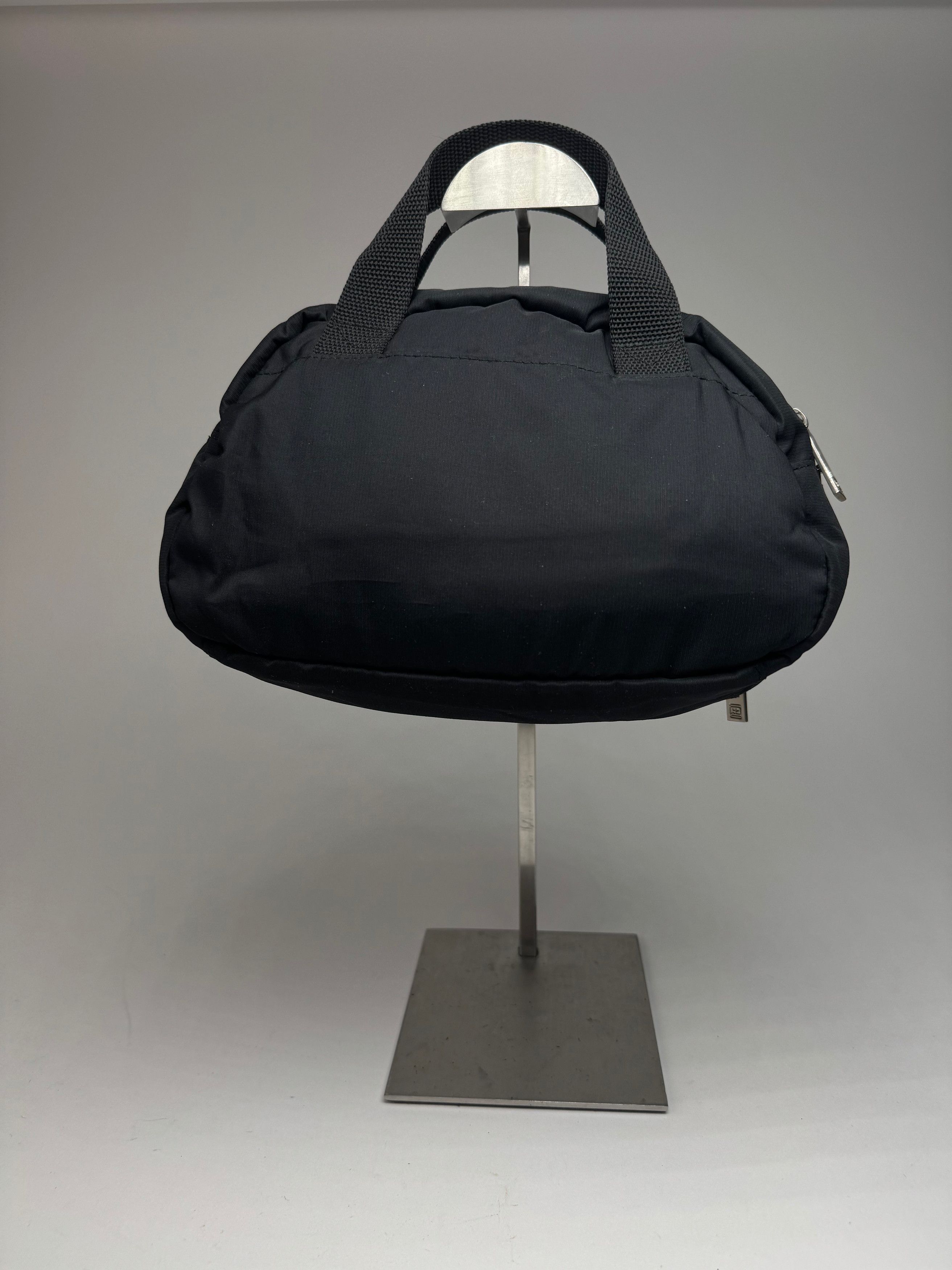 Courreges Vintage Polyester Bag black Size ONE SIZE - 2 Thumbnail