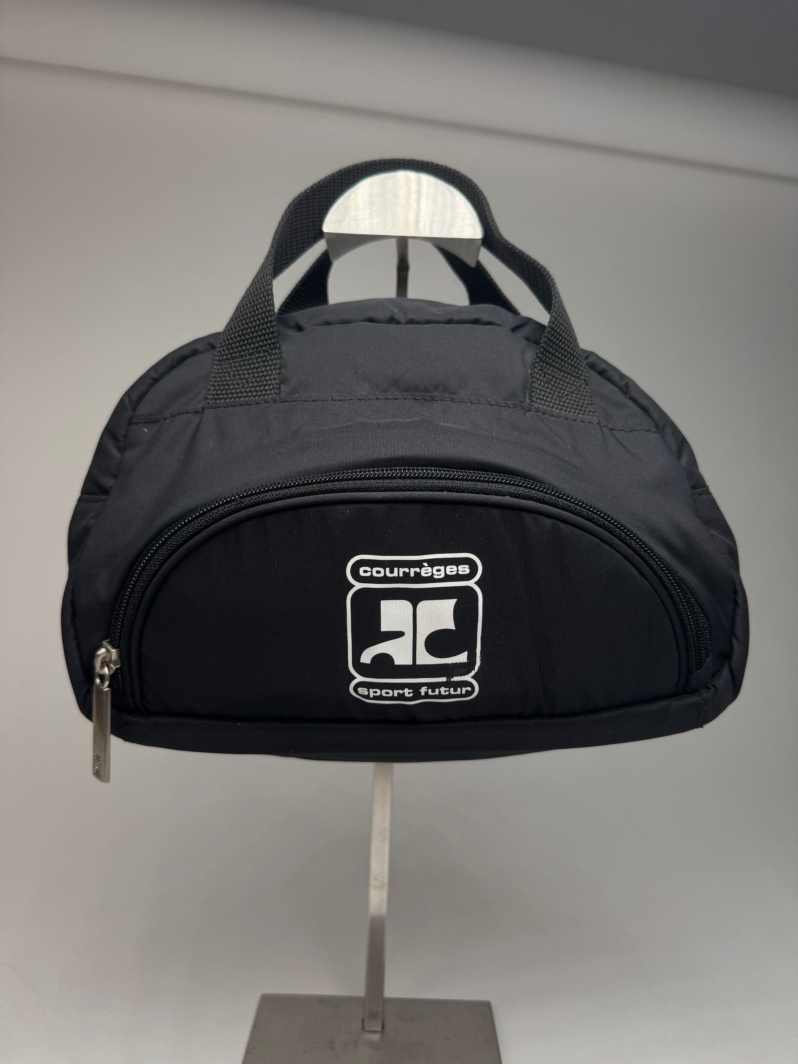 Courreges Vintage Polyester Bag black Size ONE SIZE - 14 Thumbnail