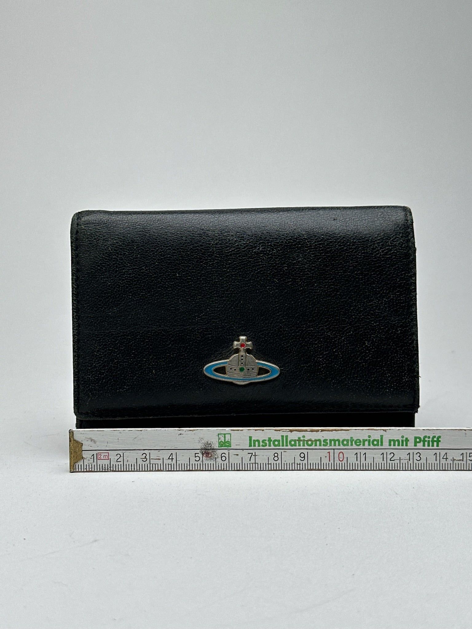 Vivienne Westwood Vintage leather wallet black Size ONE SIZE - 7 Thumbnail