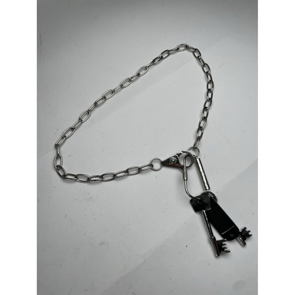 Dolce & Gabbana D&G Silver Steel Necklace Size ONE SIZE - 2 Thumbnail