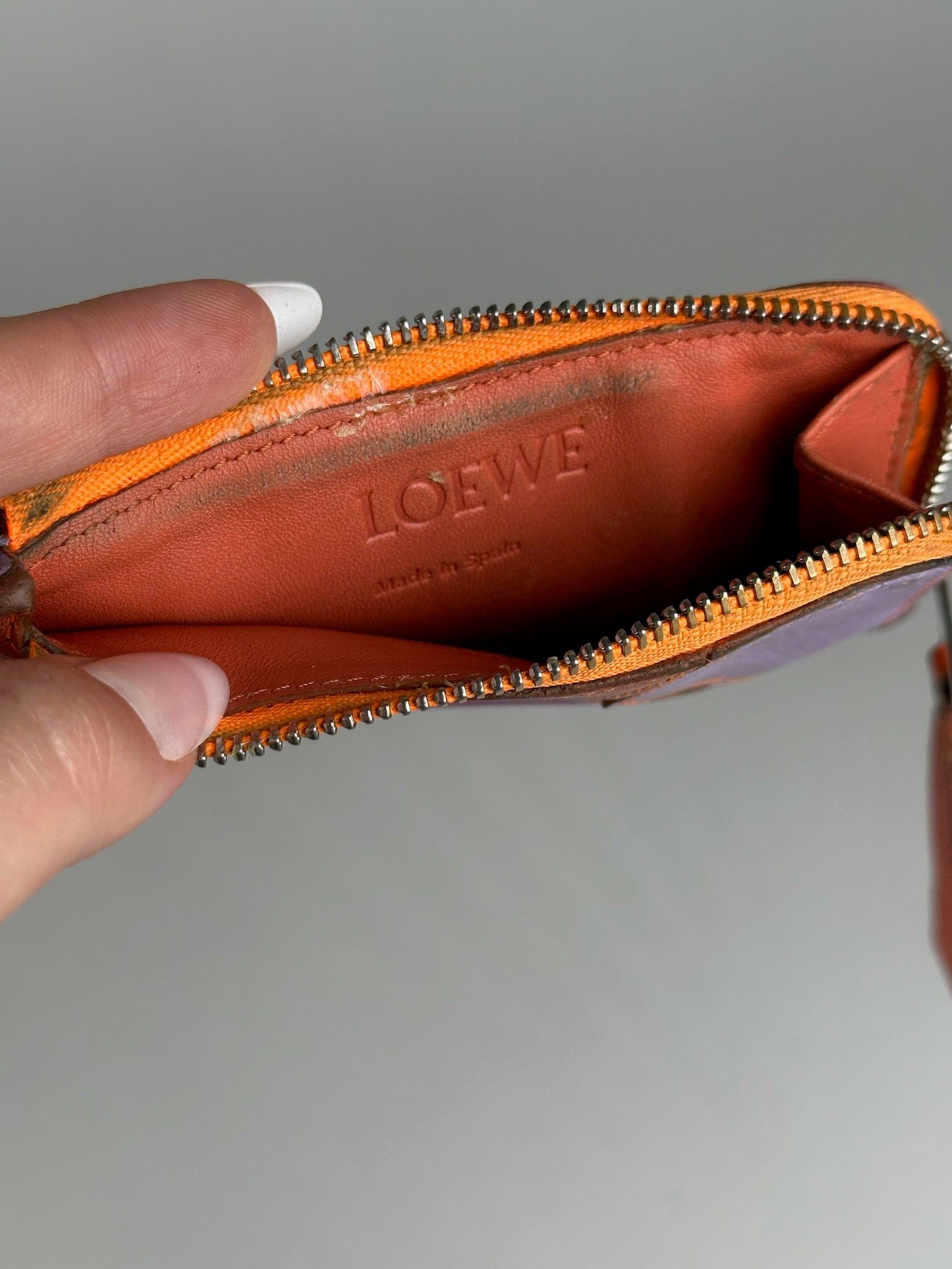 Loewe Vintage Madrid Puzzle Leather Card Holder Size ONE SIZE - 4 Thumbnail