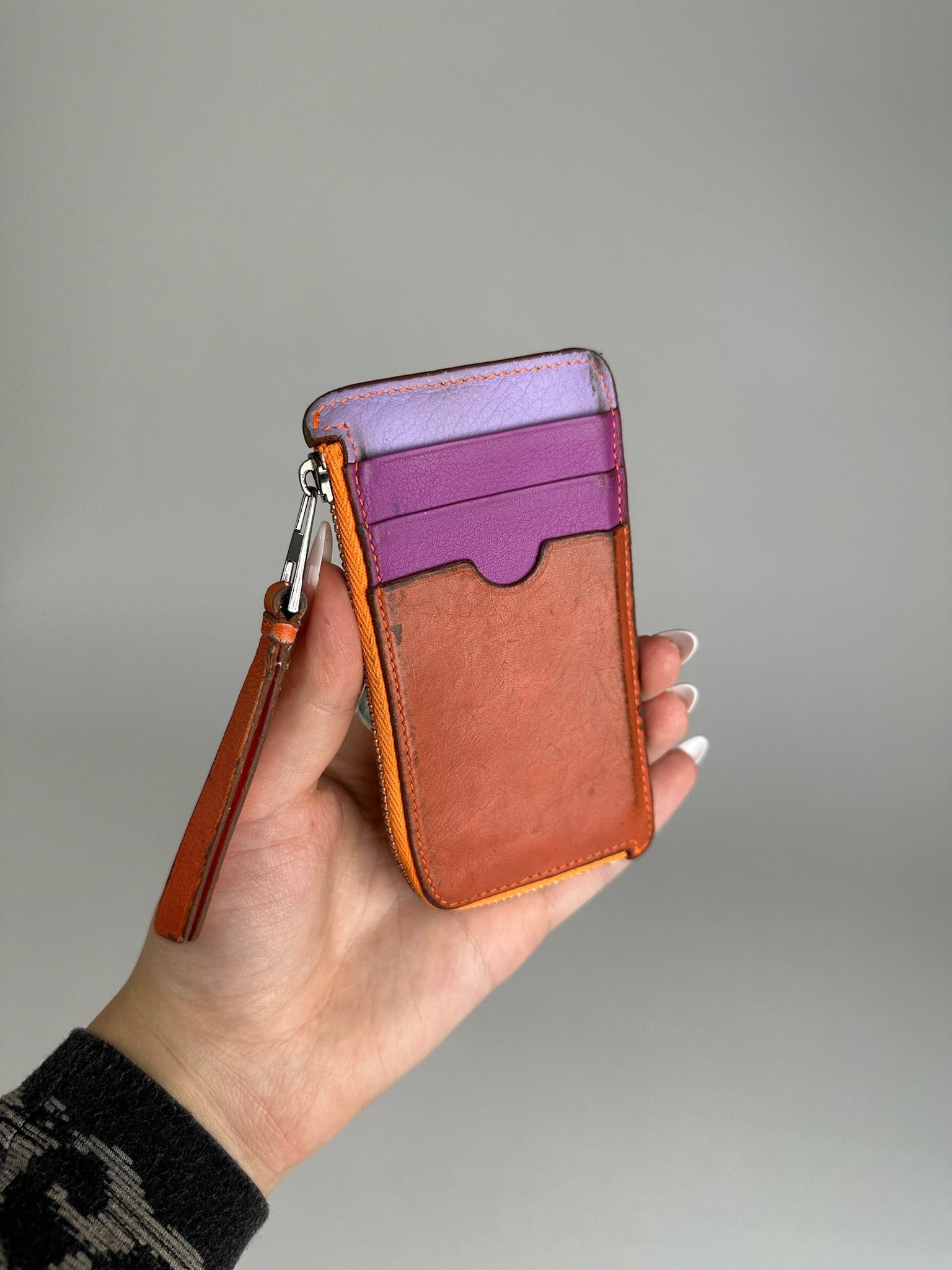 Loewe Vintage Madrid Puzzle Leather Card Holder Size ONE SIZE - 5 Thumbnail