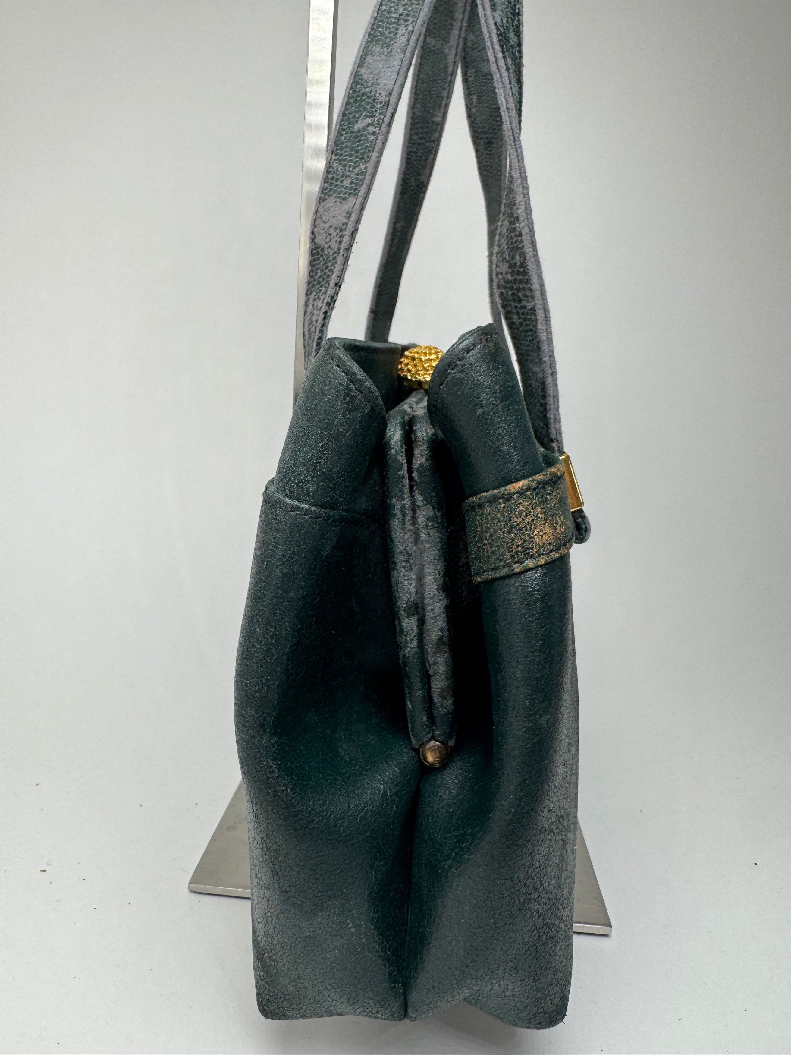 Givenchy Vintage Leather 4G bag green Size ONE SIZE - 6 Thumbnail
