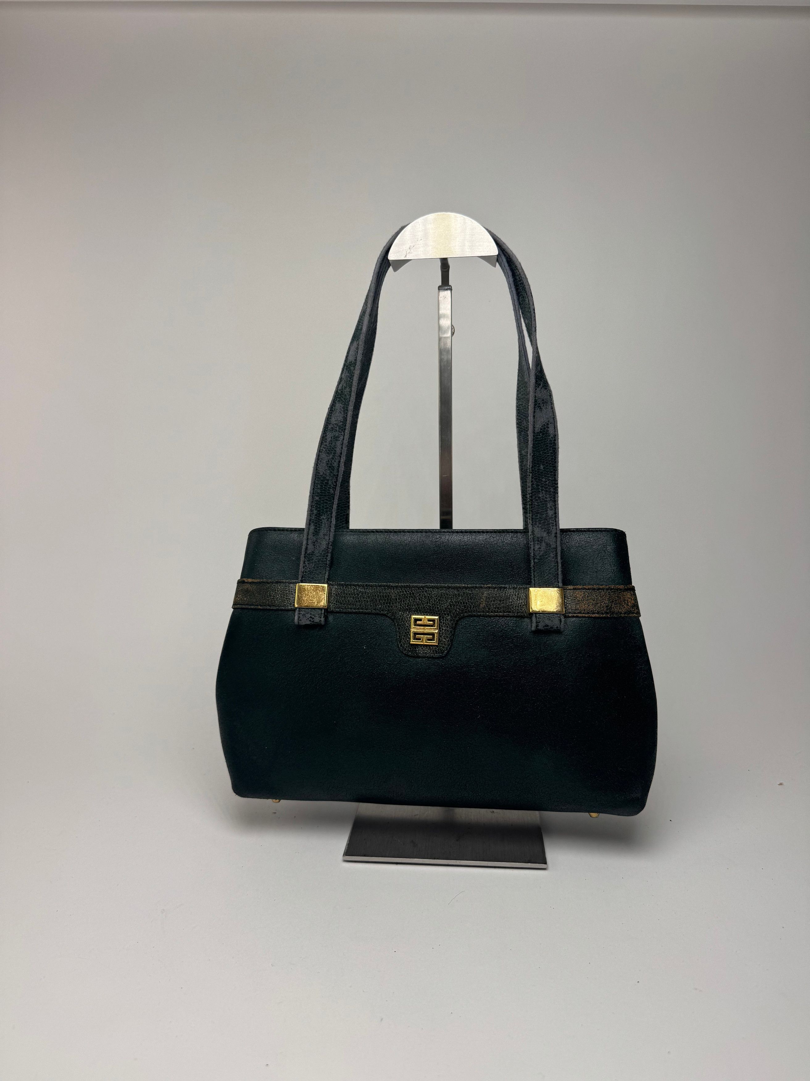 Givenchy Vintage Leather 4G bag green Size ONE SIZE - 3 Thumbnail