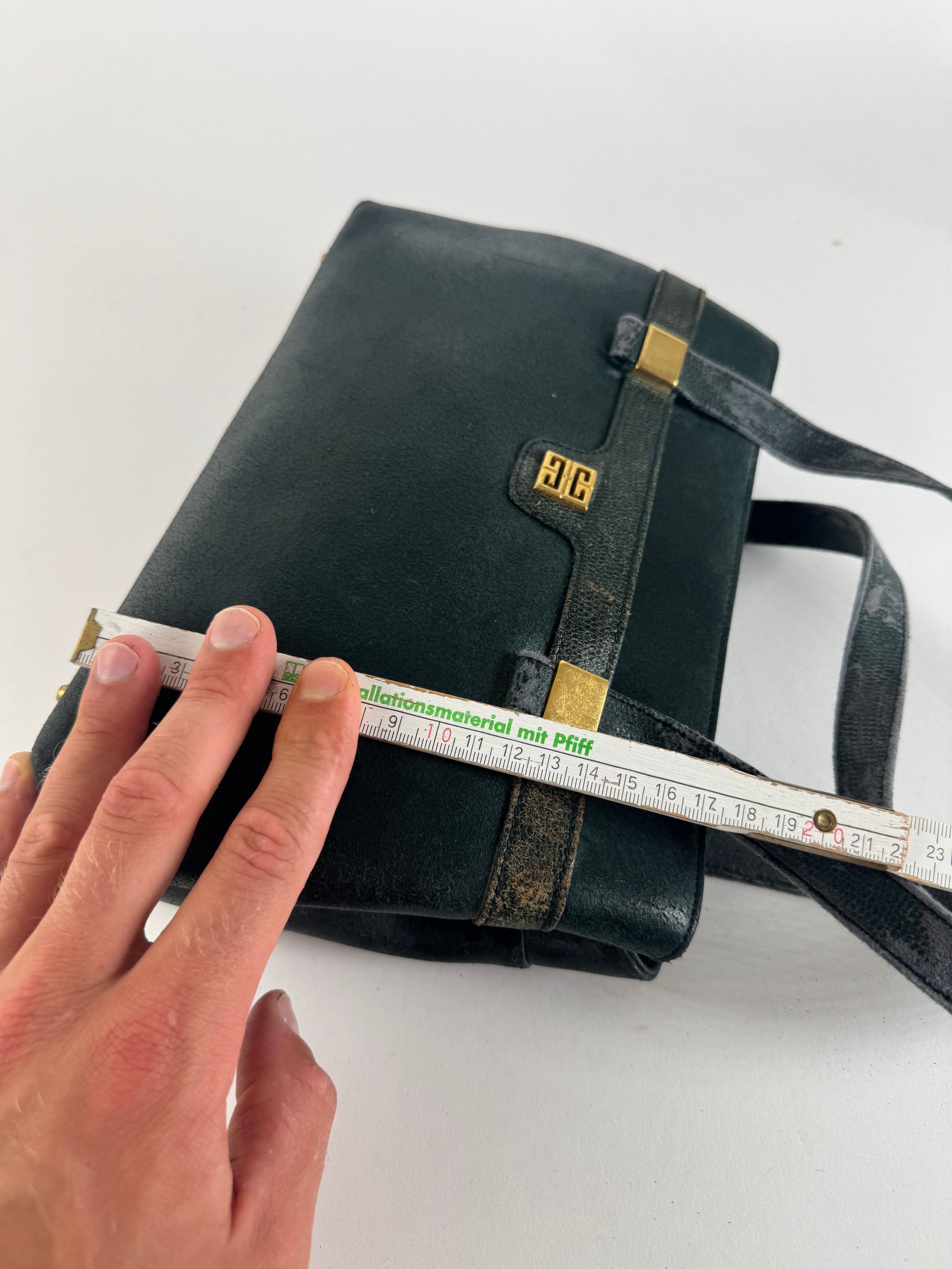 Givenchy Vintage Leather 4G bag green Size ONE SIZE - 12 Thumbnail