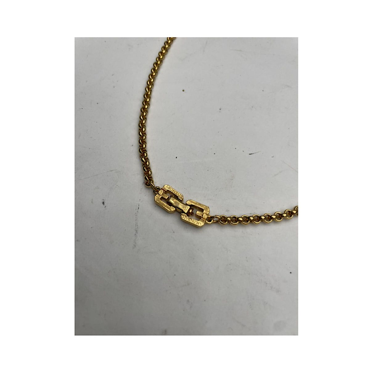 Givenchy Gold Steel Necklace Size ONE SIZE - 2 Thumbnail