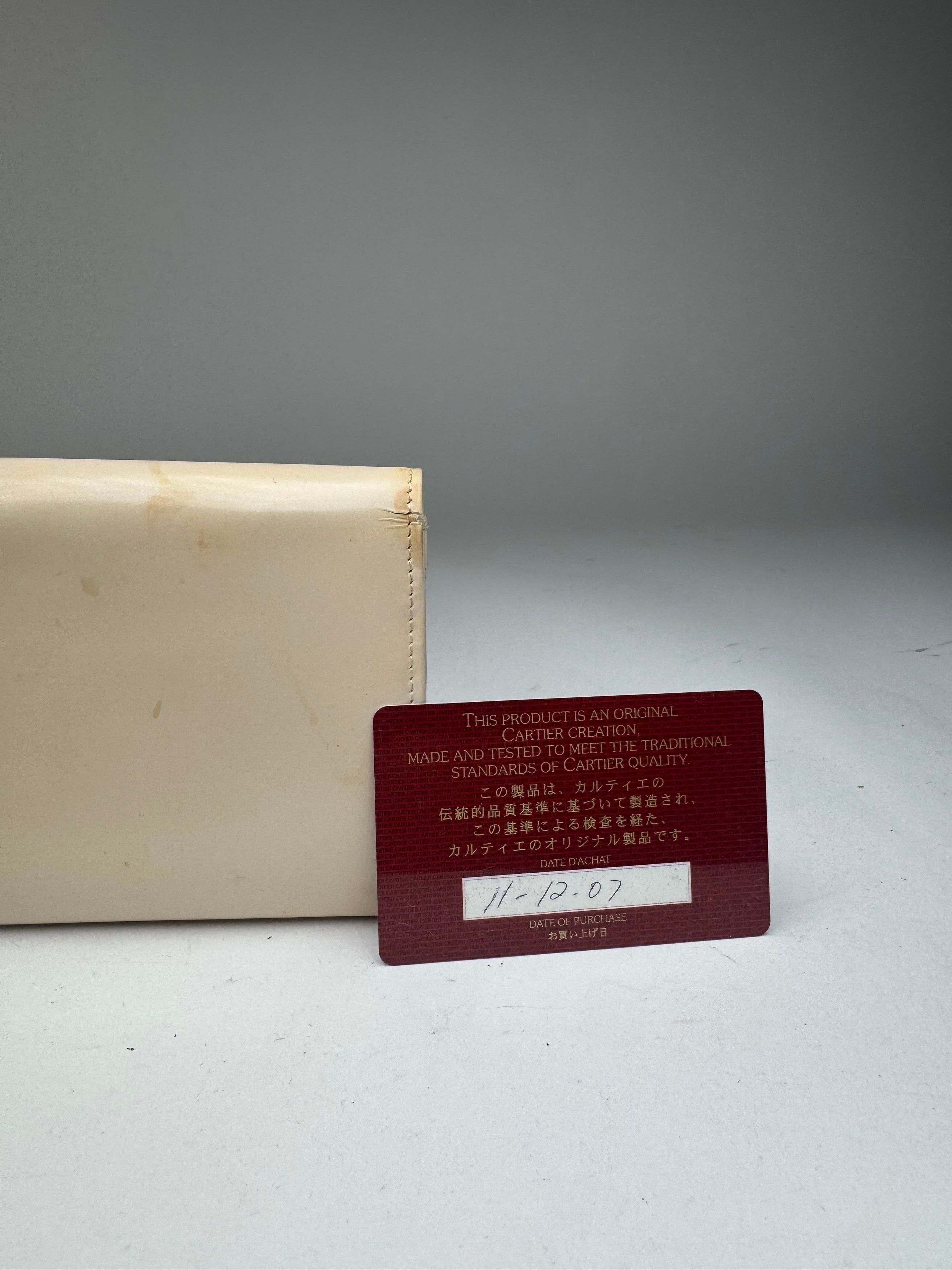 Cartier Vintage Patent leather wallet white Size ONE SIZE - 5 Thumbnail