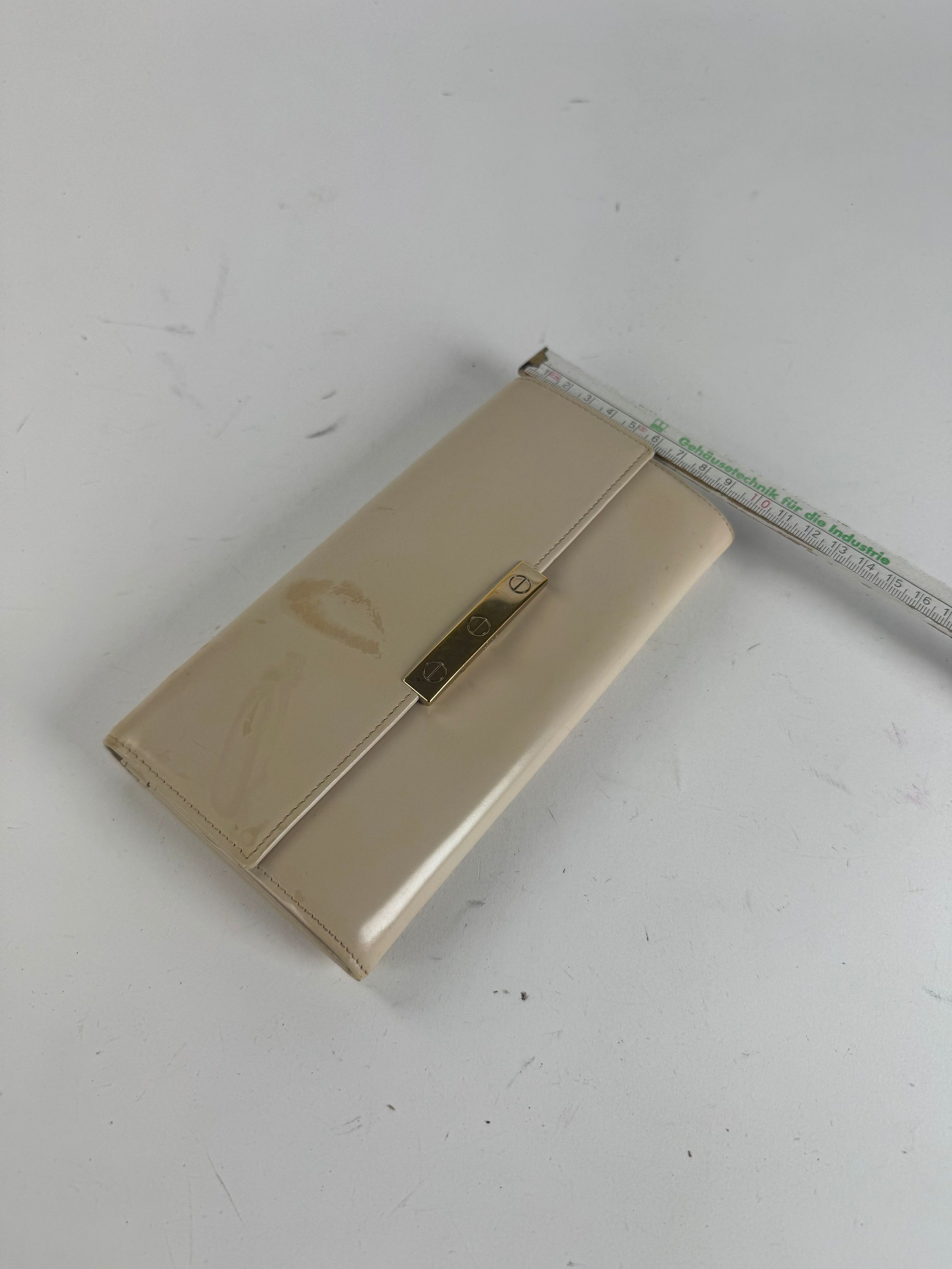 Cartier Vintage Patent leather wallet white Size ONE SIZE - 12 Thumbnail