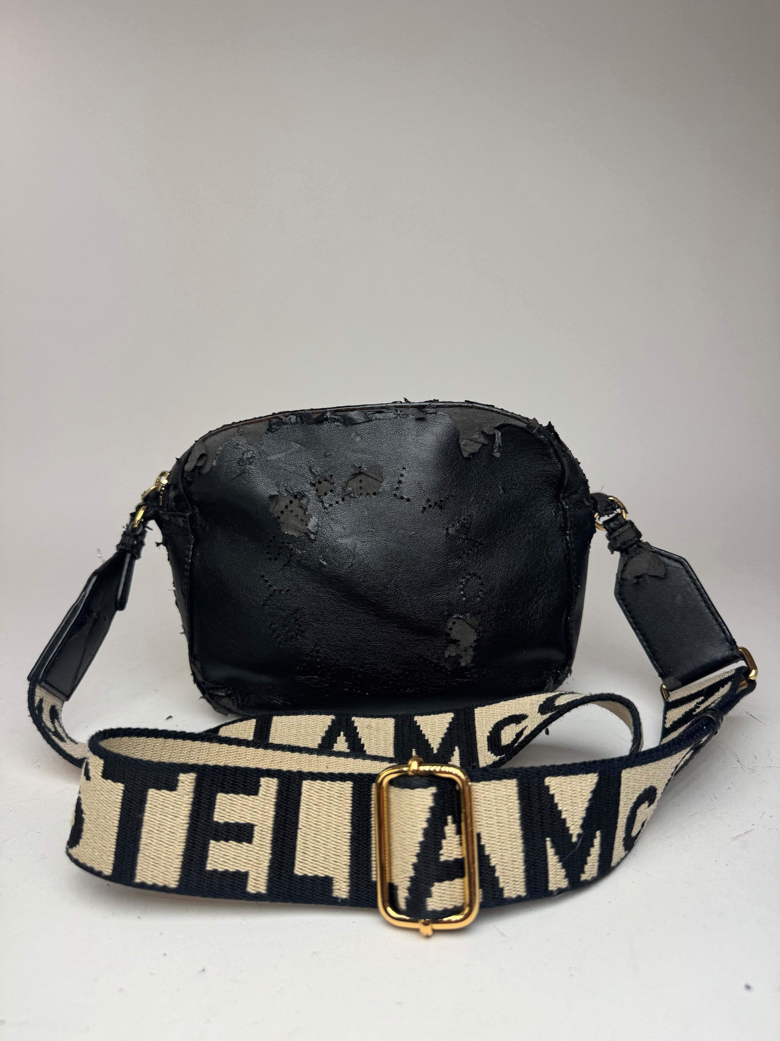 Stella McCartney Vintage Stella Mc Cartney Vegan Leather Logo Bag black Size ONE SIZE - 5 Thumbnail