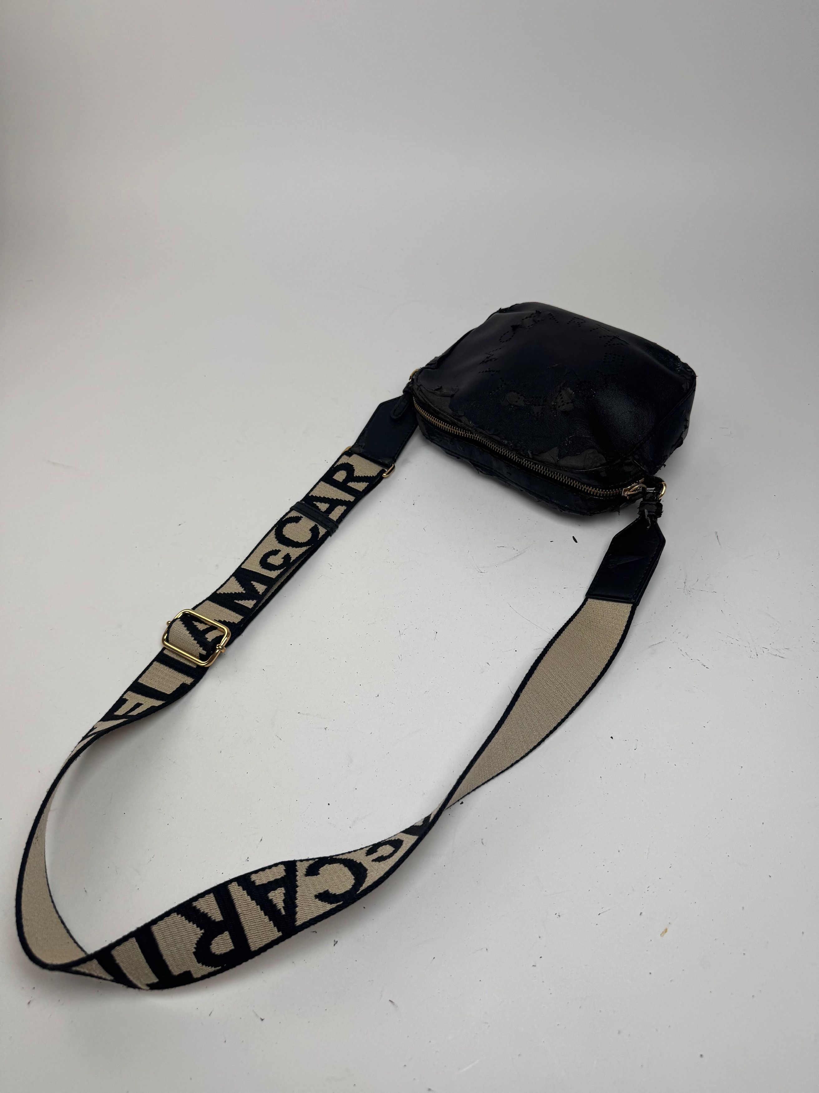 Stella McCartney Vintage Stella Mc Cartney Vegan Leather Logo Bag black Size ONE SIZE - 9 Thumbnail
