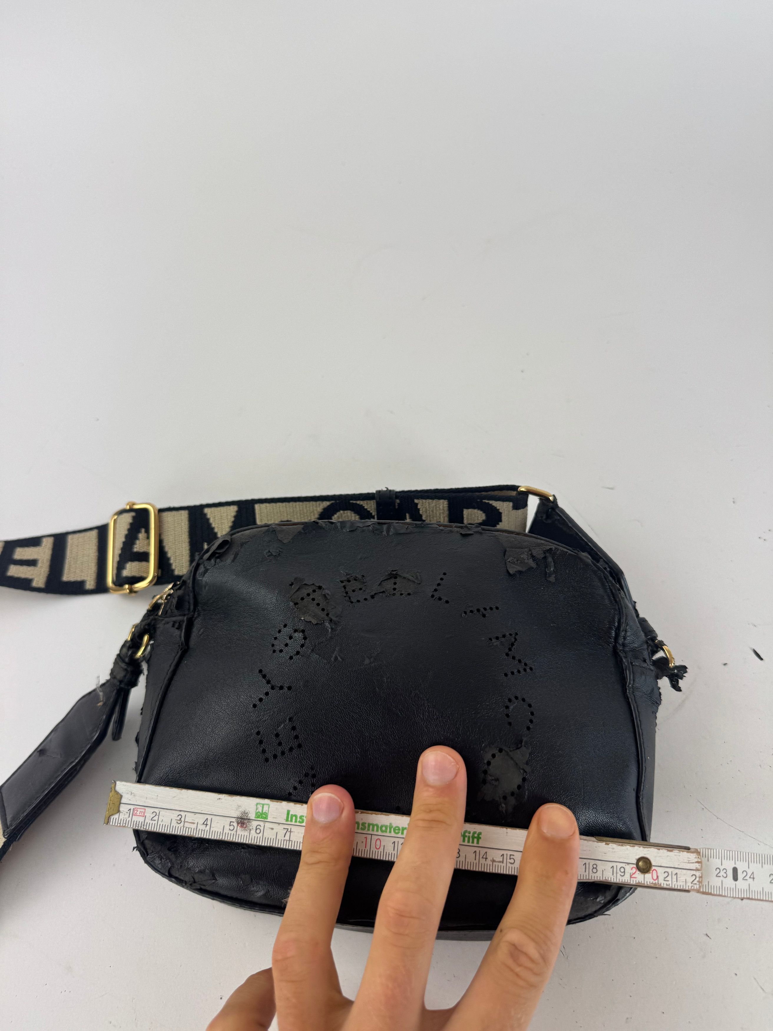 Stella McCartney Vintage Stella Mc Cartney Vegan Leather Logo Bag black Size ONE SIZE - 12 Thumbnail