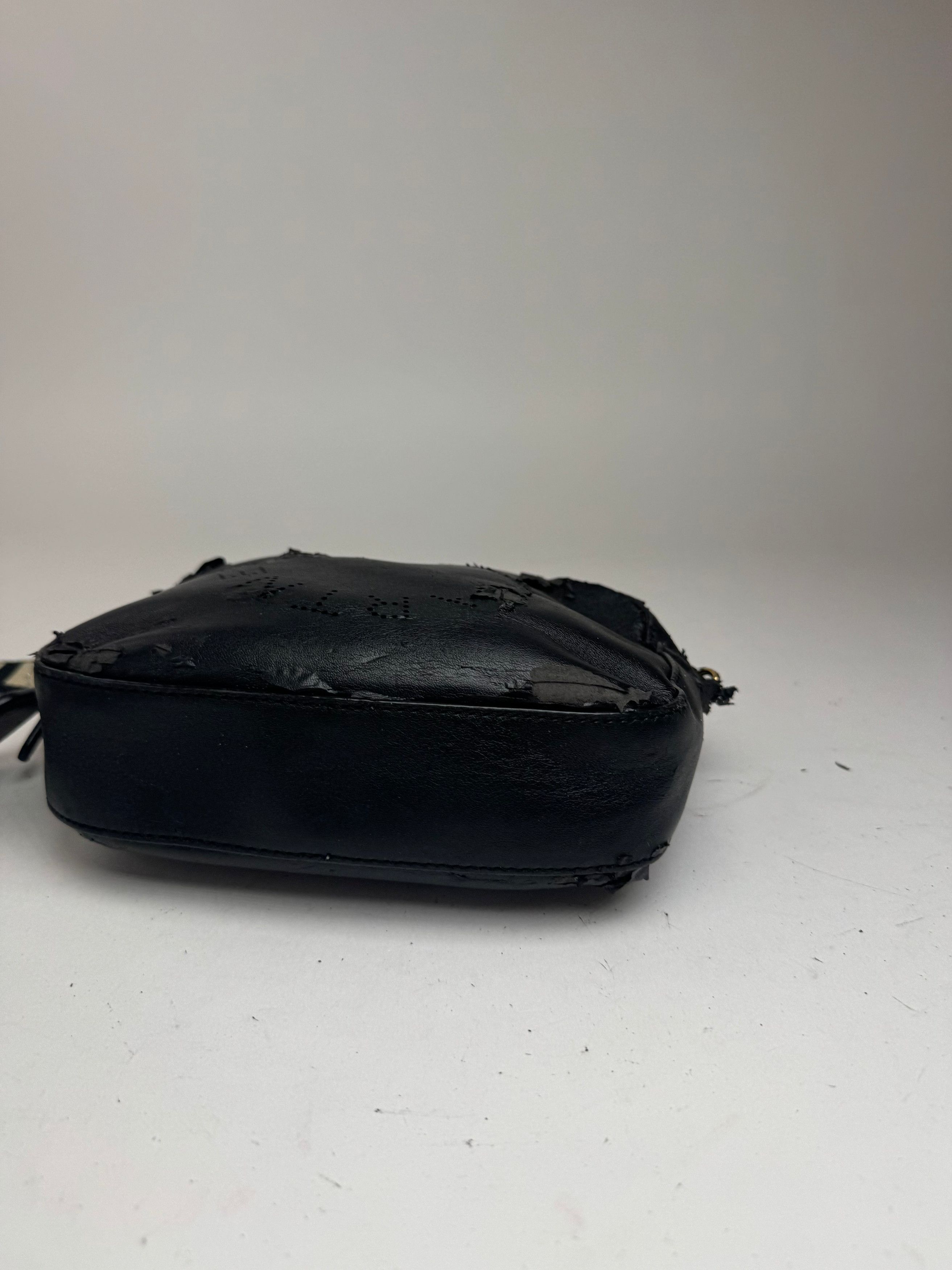Stella McCartney Vintage Stella Mc Cartney Vegan Leather Logo Bag black Size ONE SIZE - 11 Thumbnail
