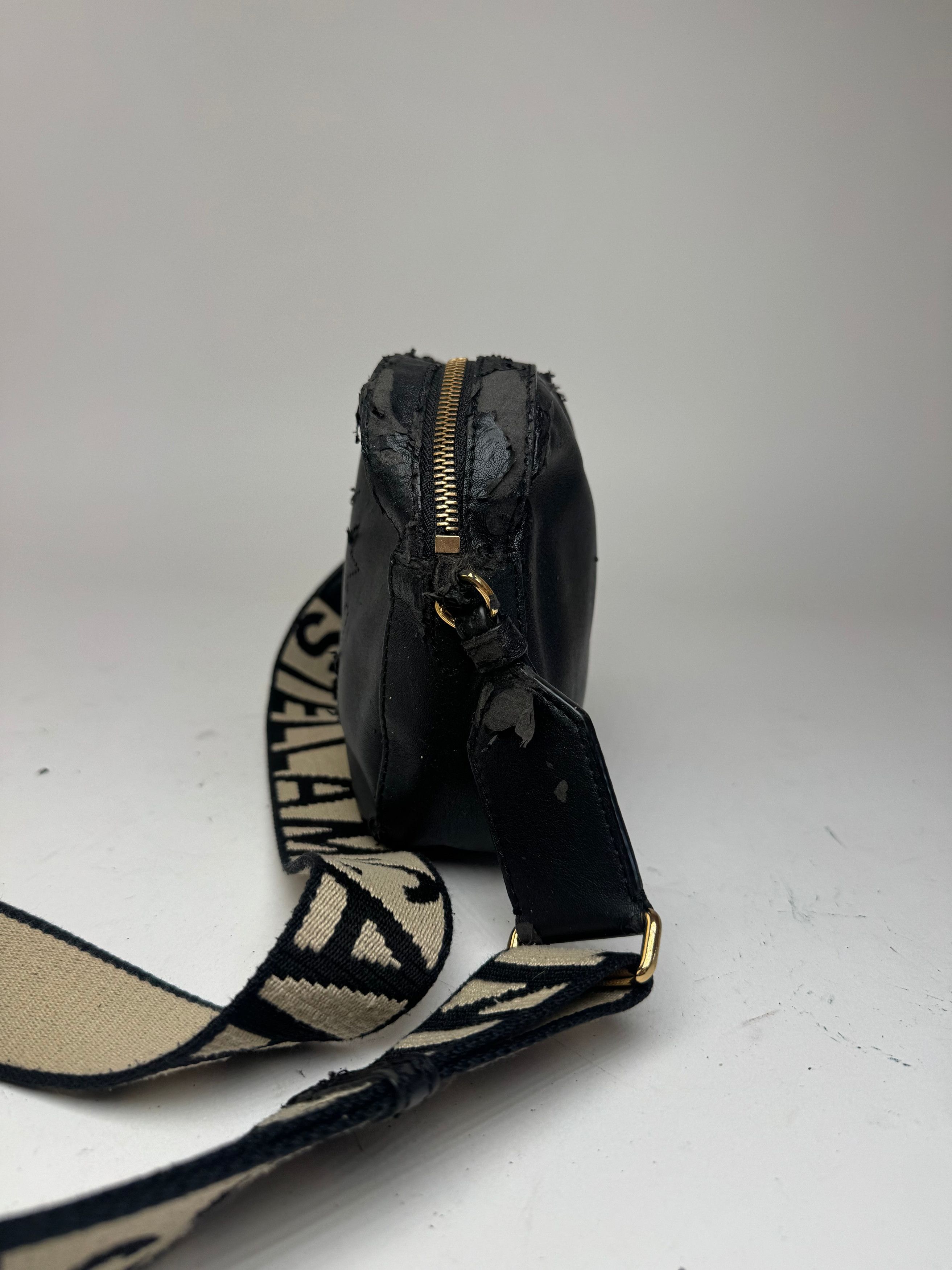 Stella McCartney Vintage Stella Mc Cartney Vegan Leather Logo Bag black Size ONE SIZE - 7 Thumbnail