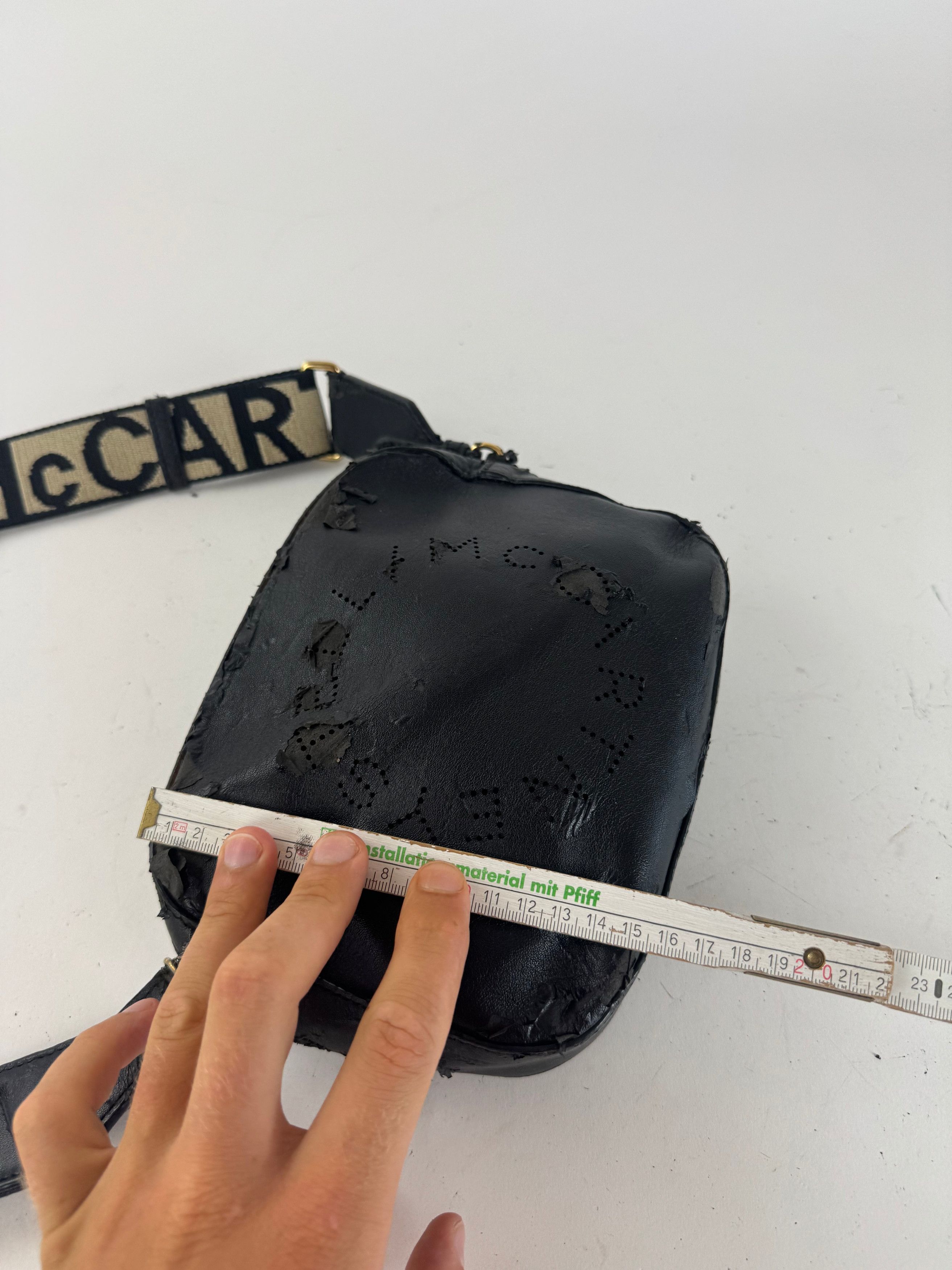 Stella McCartney Vintage Stella Mc Cartney Vegan Leather Logo Bag black Size ONE SIZE - 13 Thumbnail