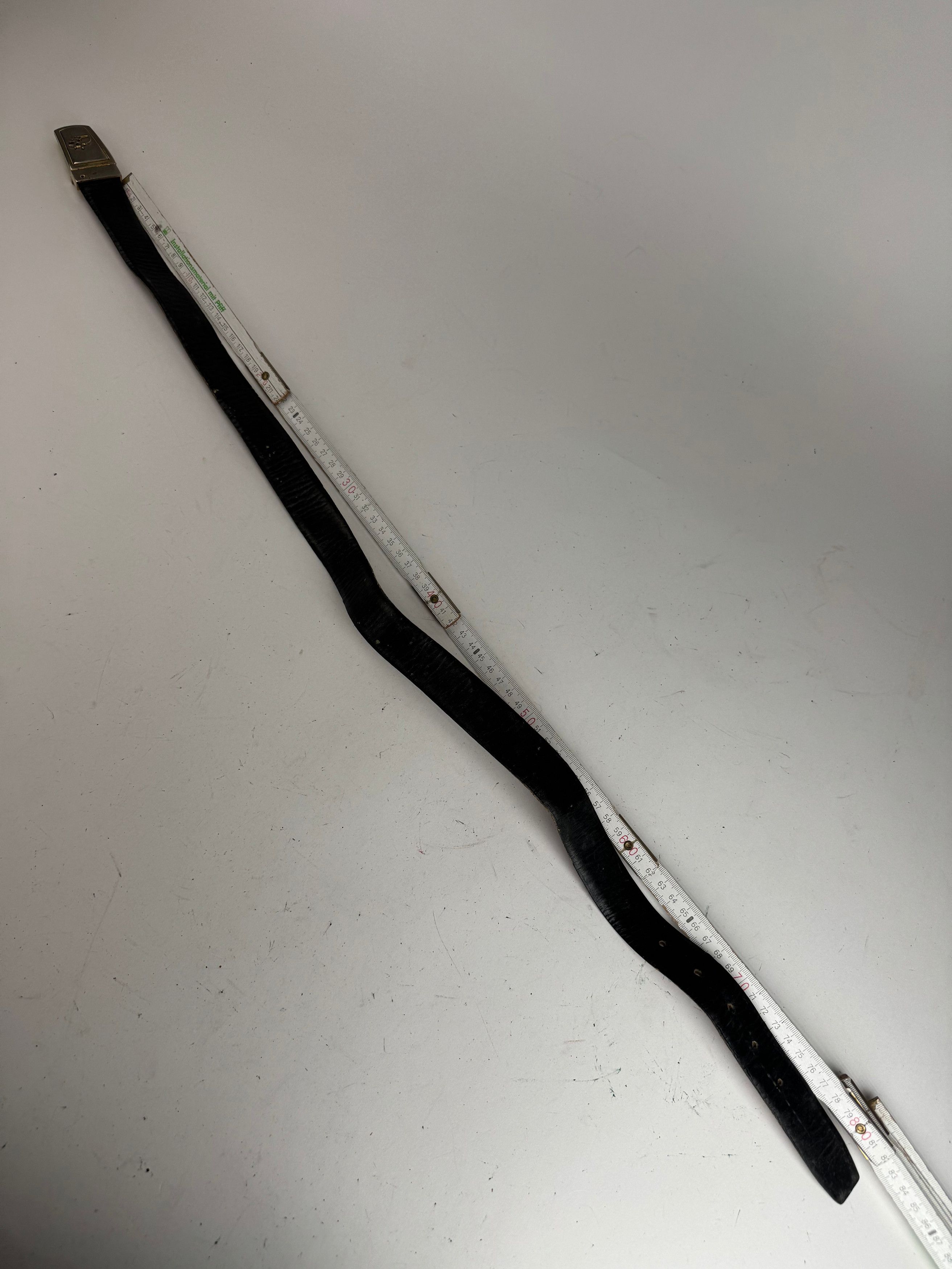Dior Vintage Leather belt black Size ONE SIZE - 4 Thumbnail