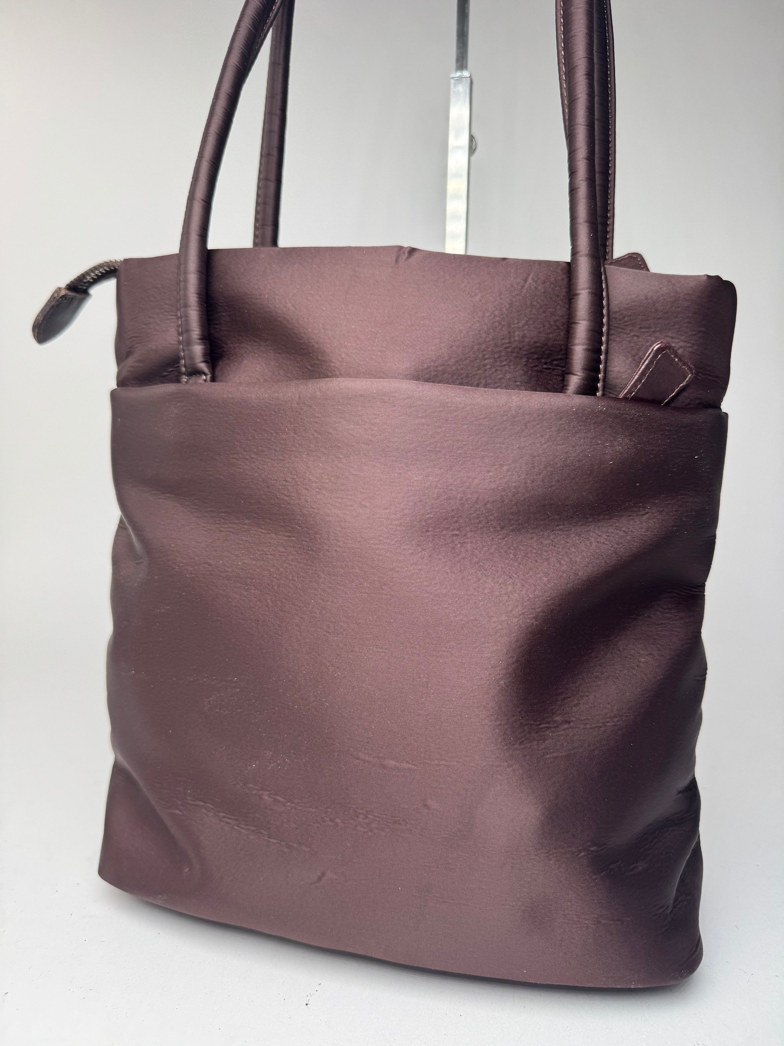 Issey Miyake Vintage Polyester Bag purple Size ONE SIZE - 15 Thumbnail