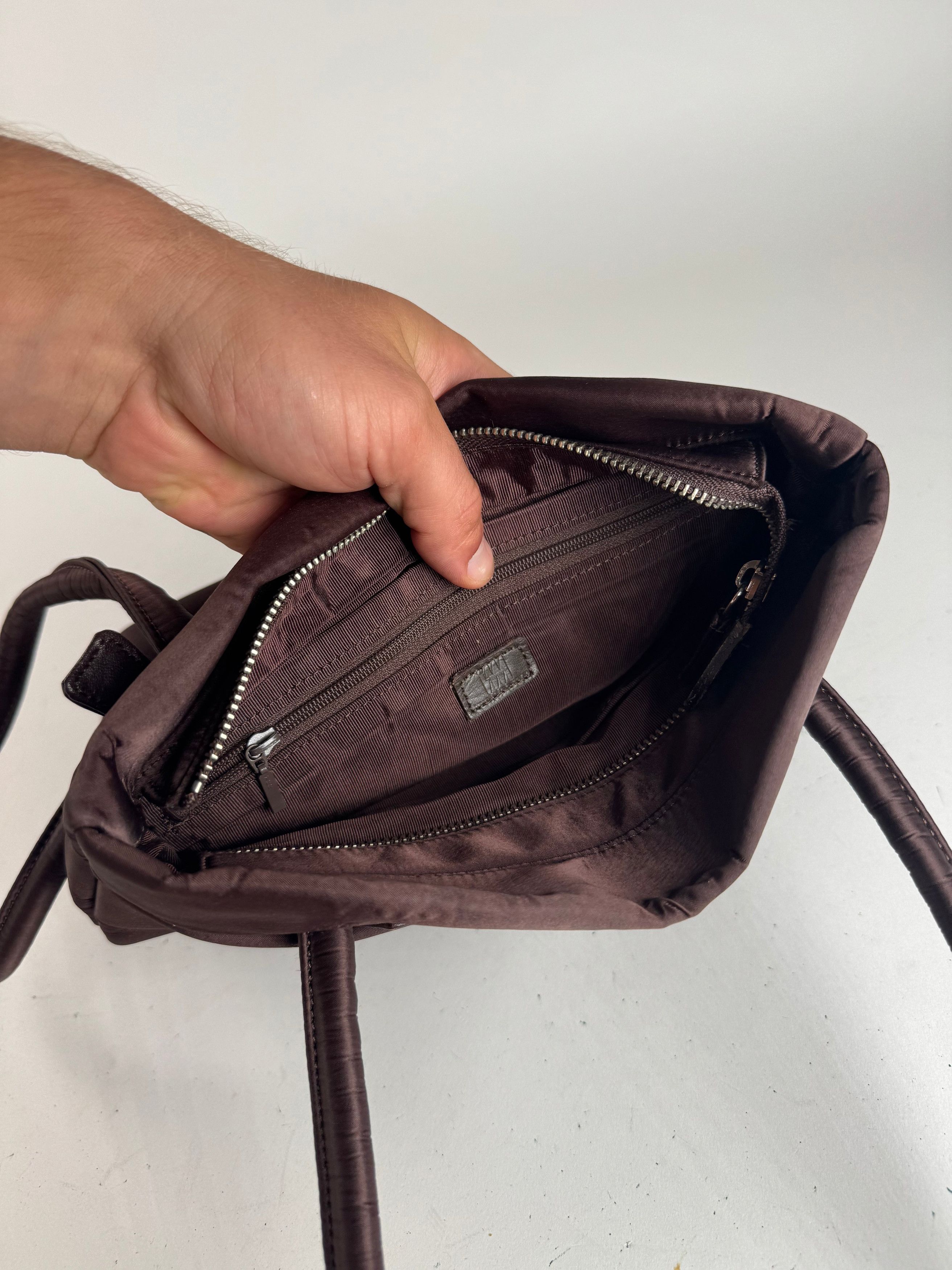 Issey Miyake Vintage Polyester Bag purple Size ONE SIZE - 2 Thumbnail