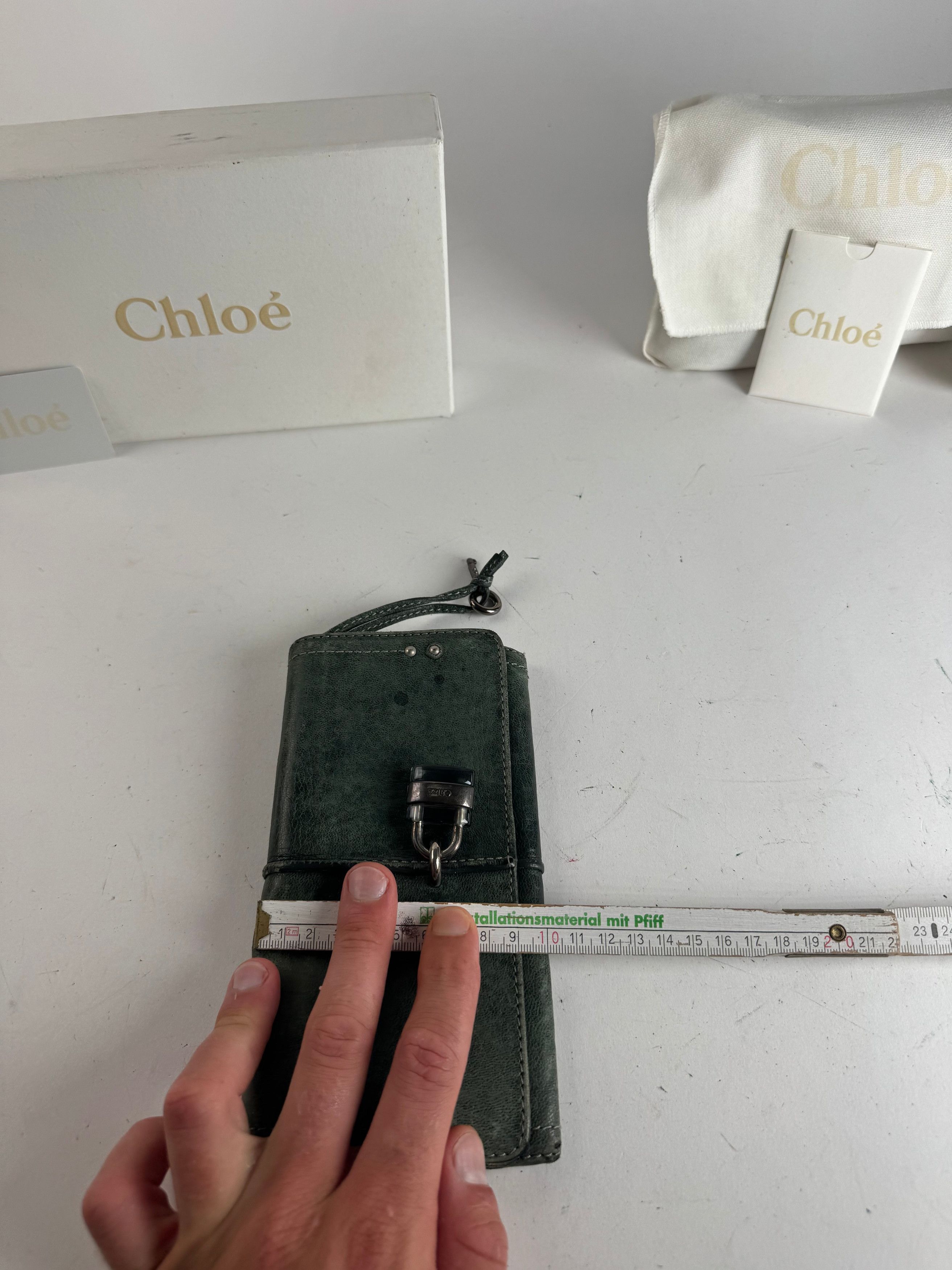 Chloe Vintage Paddington Leather wallet Blue Size ONE SIZE - 11 Thumbnail