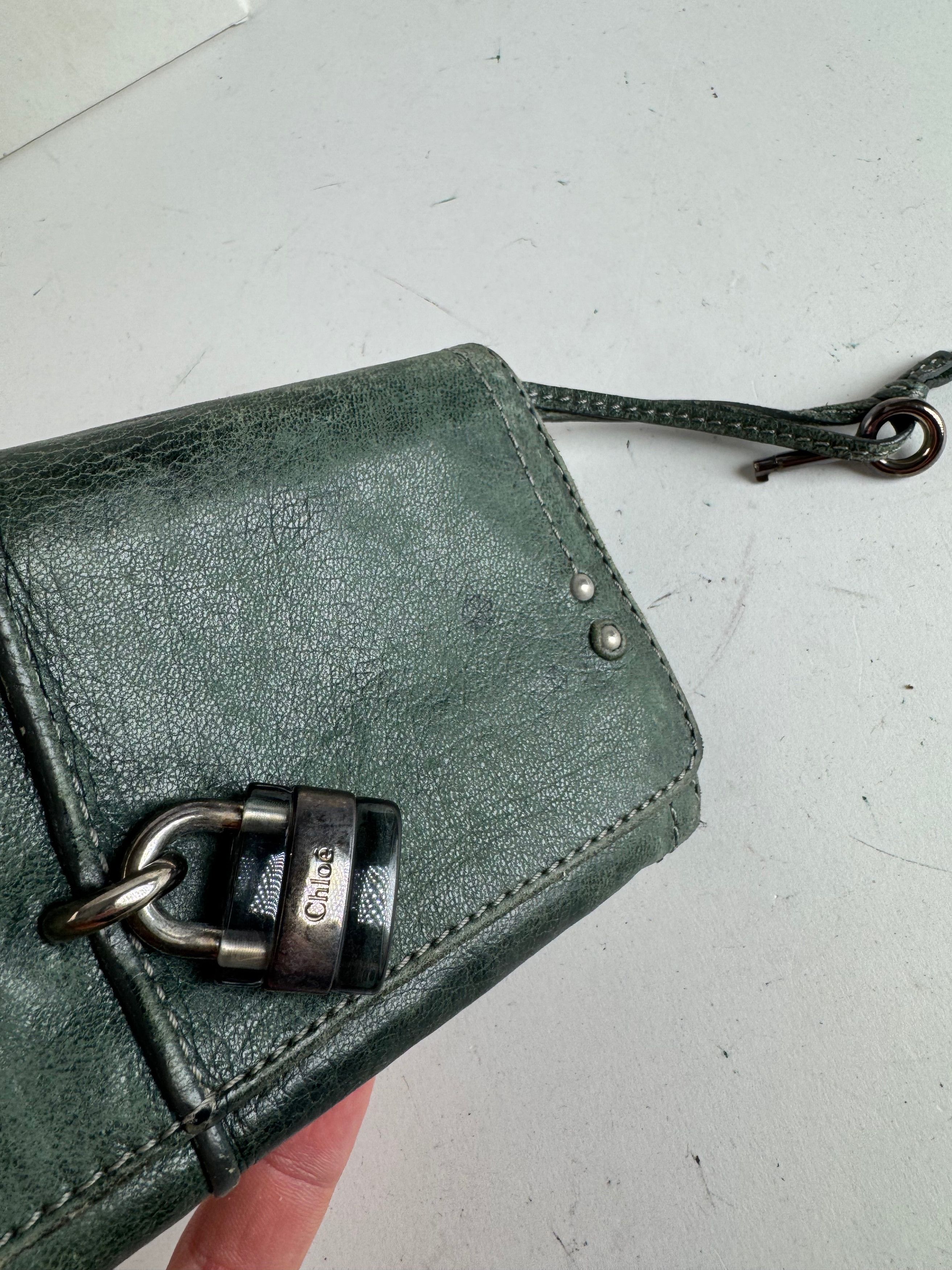 Chloe Vintage Paddington Leather wallet Blue Size ONE SIZE - 6 Thumbnail