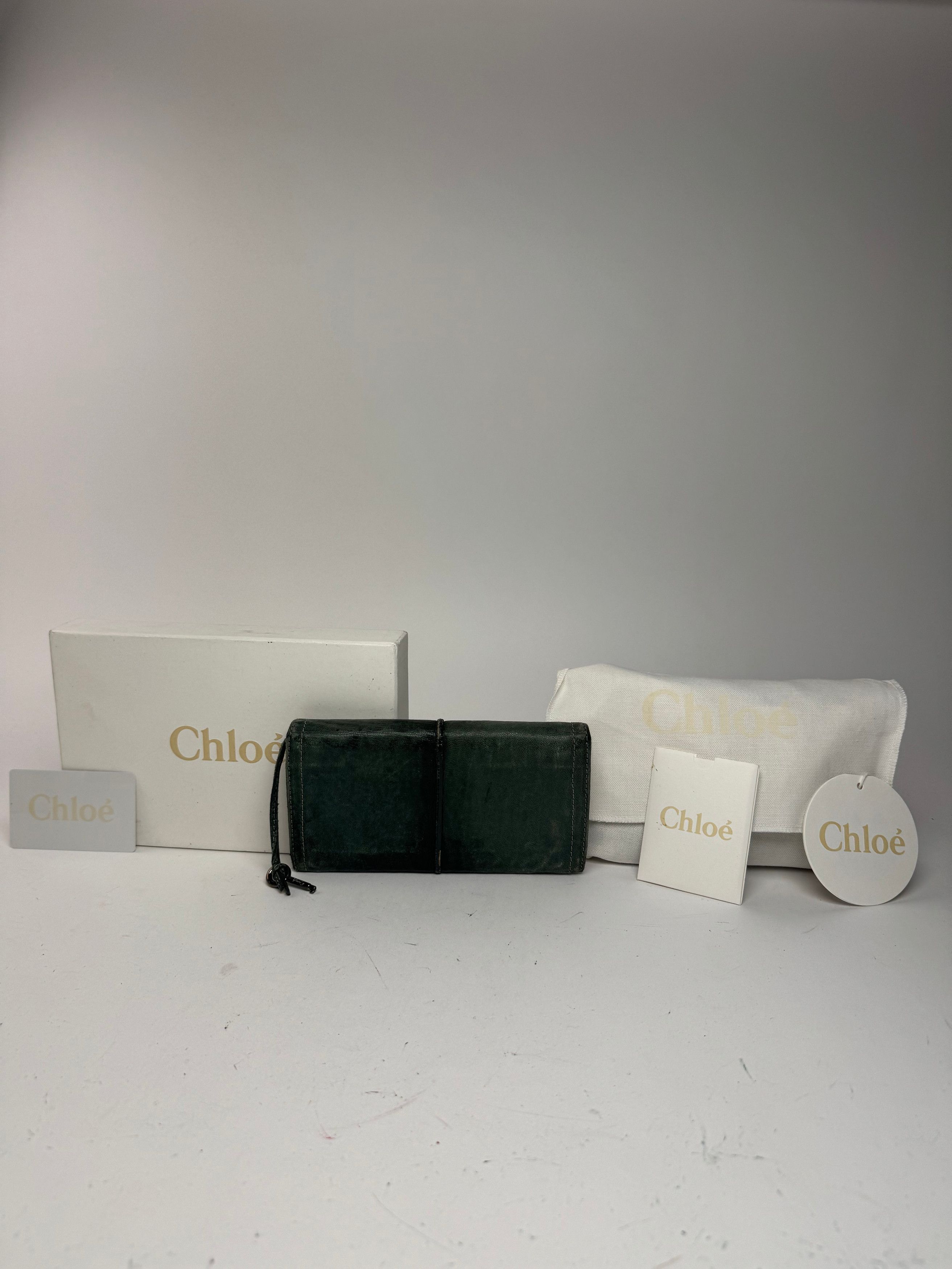 Chloe Vintage Paddington Leather wallet Blue Size ONE SIZE - 2 Thumbnail