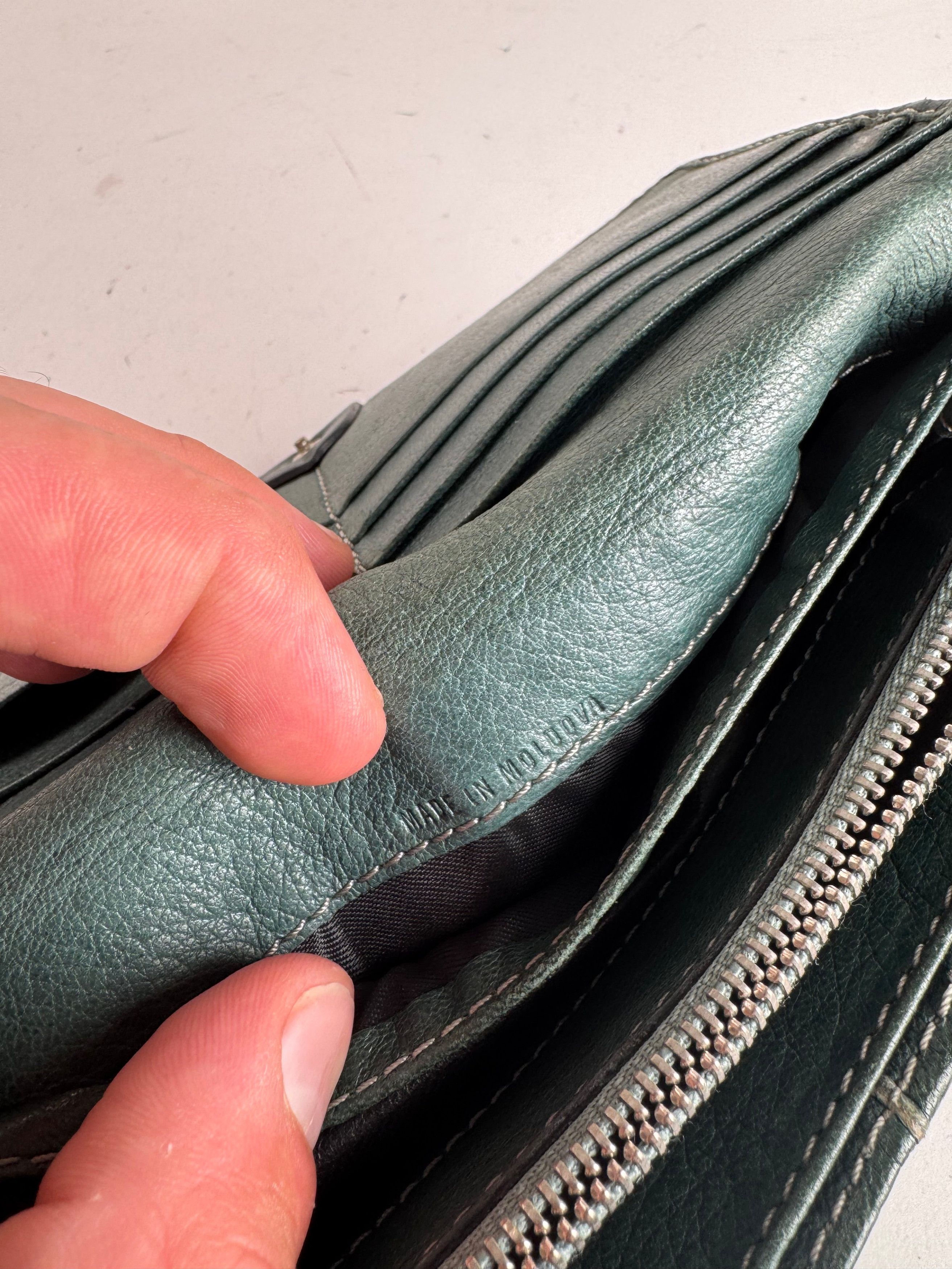 Chloe Vintage Paddington Leather wallet Blue Size ONE SIZE - 9 Thumbnail