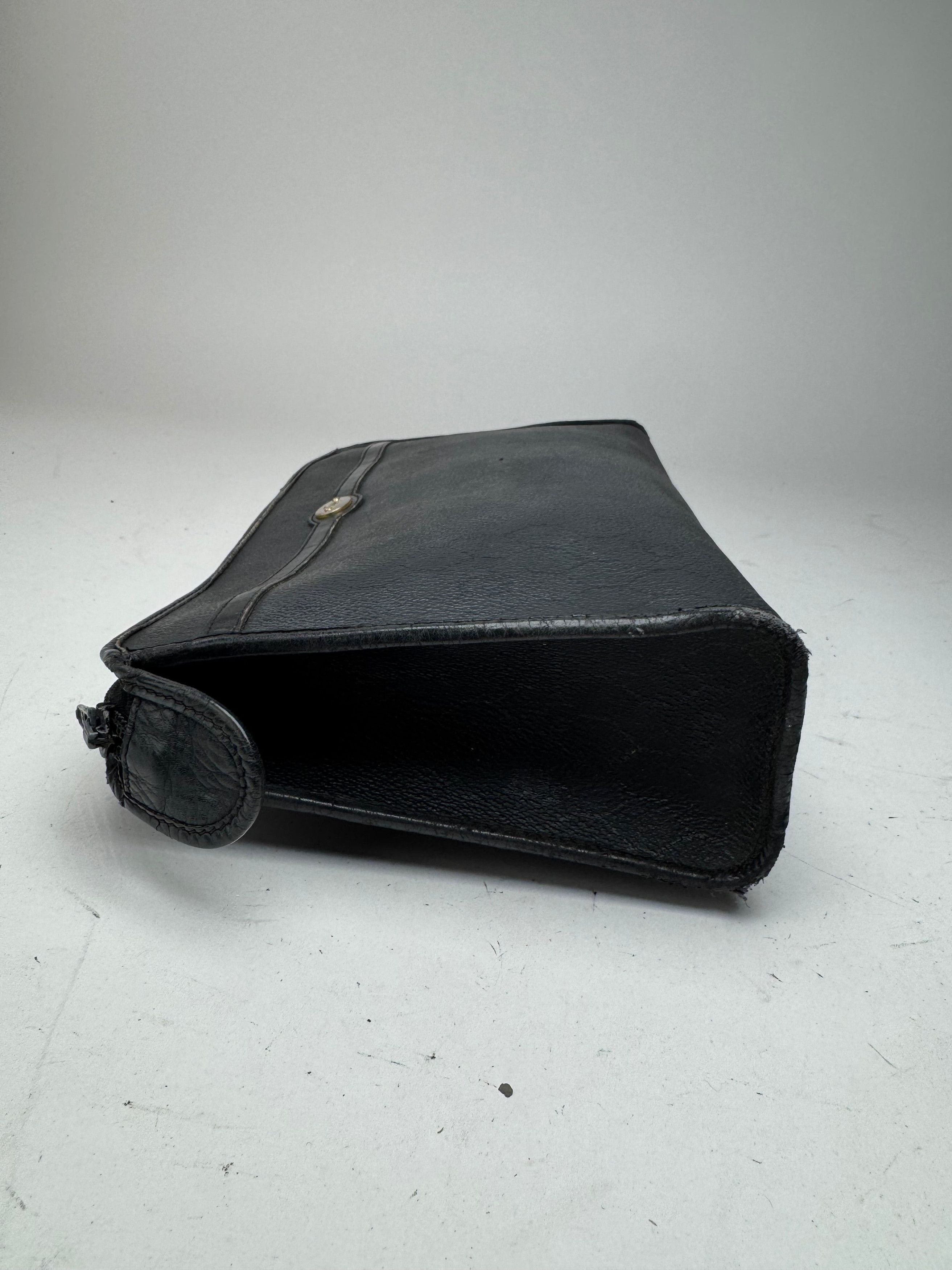 Dior Vintage leather clutch black Size ONE SIZE - 7 Thumbnail